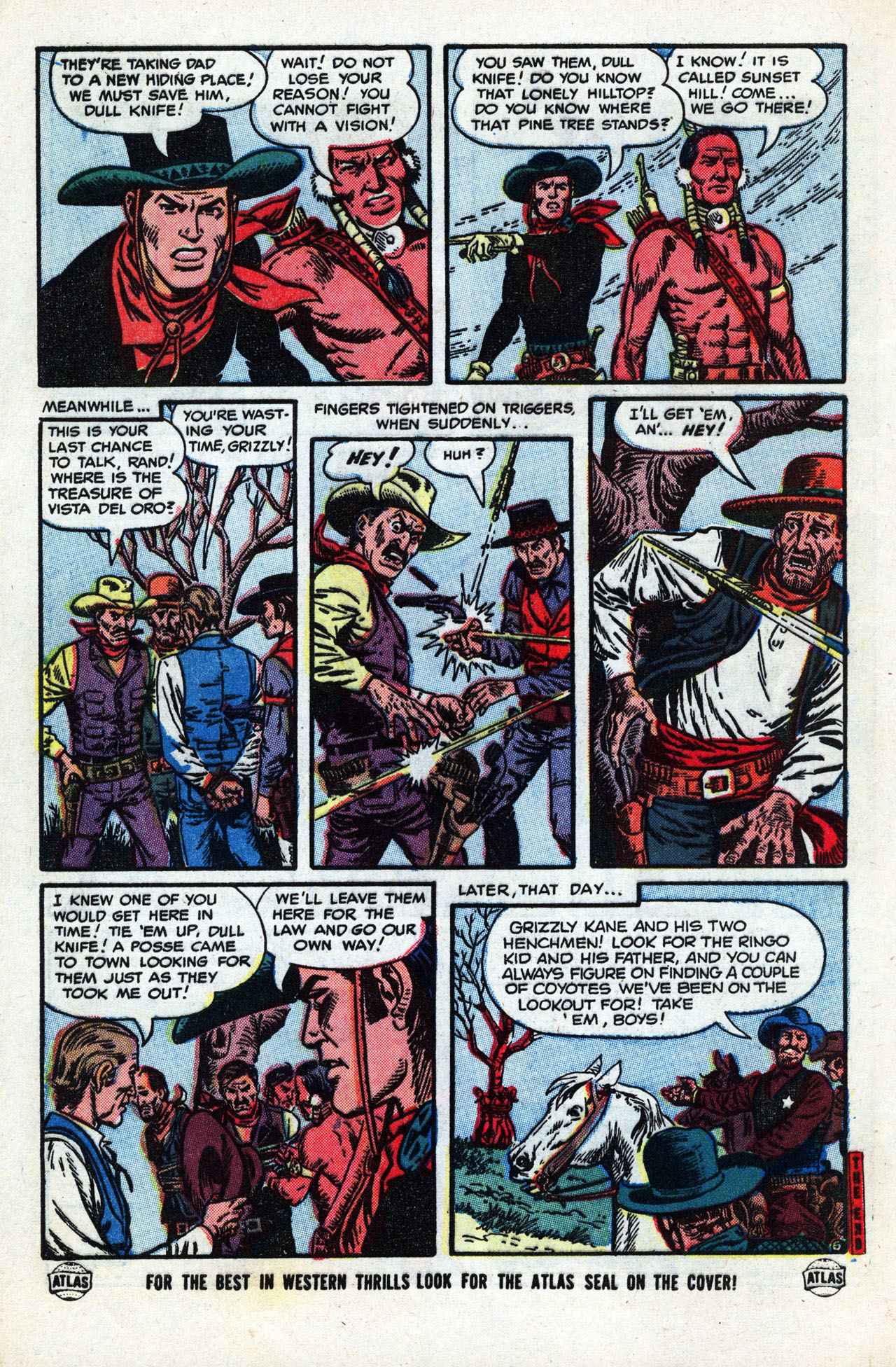 Read online Ringo Kid comic -  Issue #7 - 8