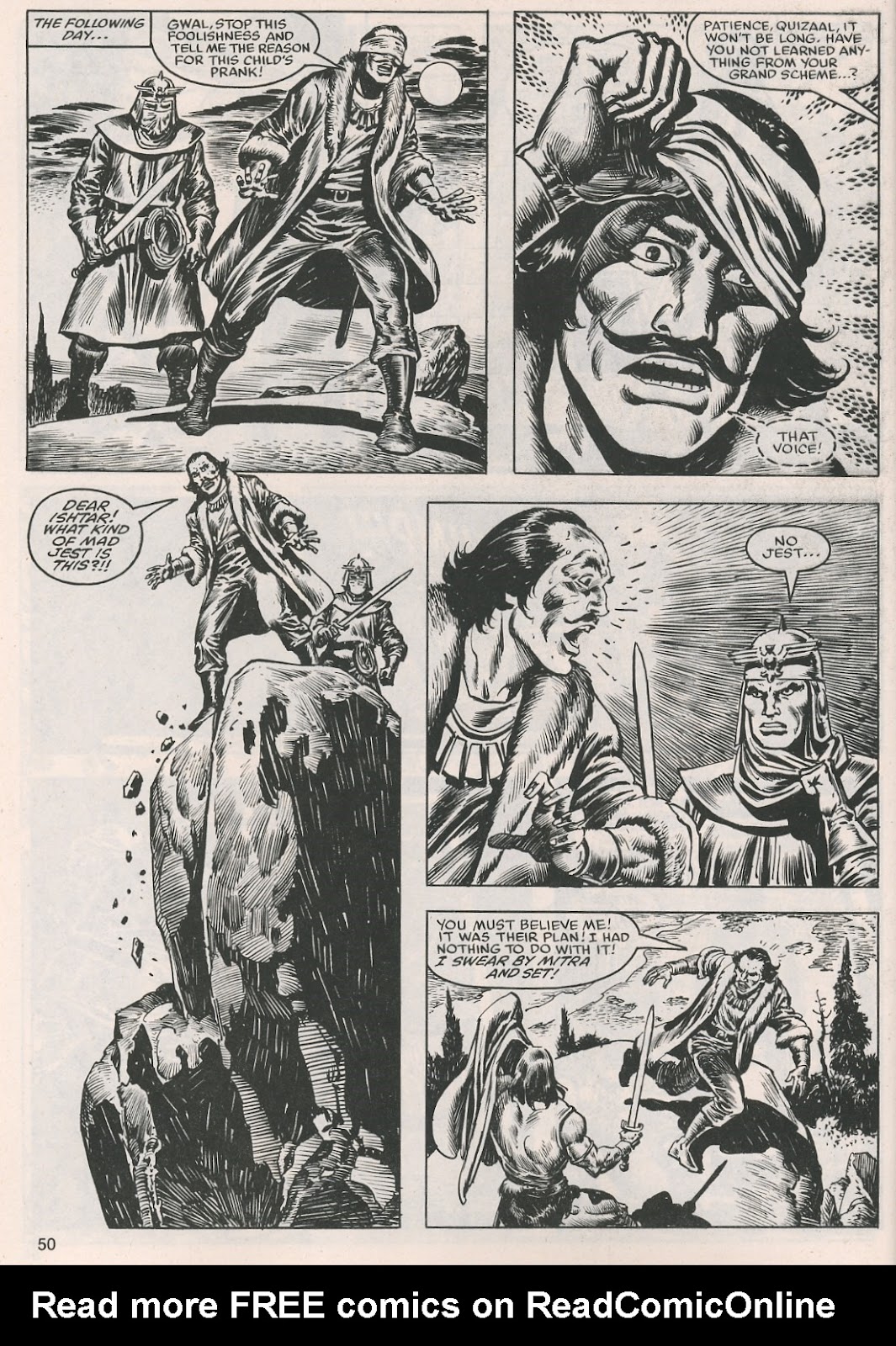 The Savage Sword Of Conan issue 116 - Page 50