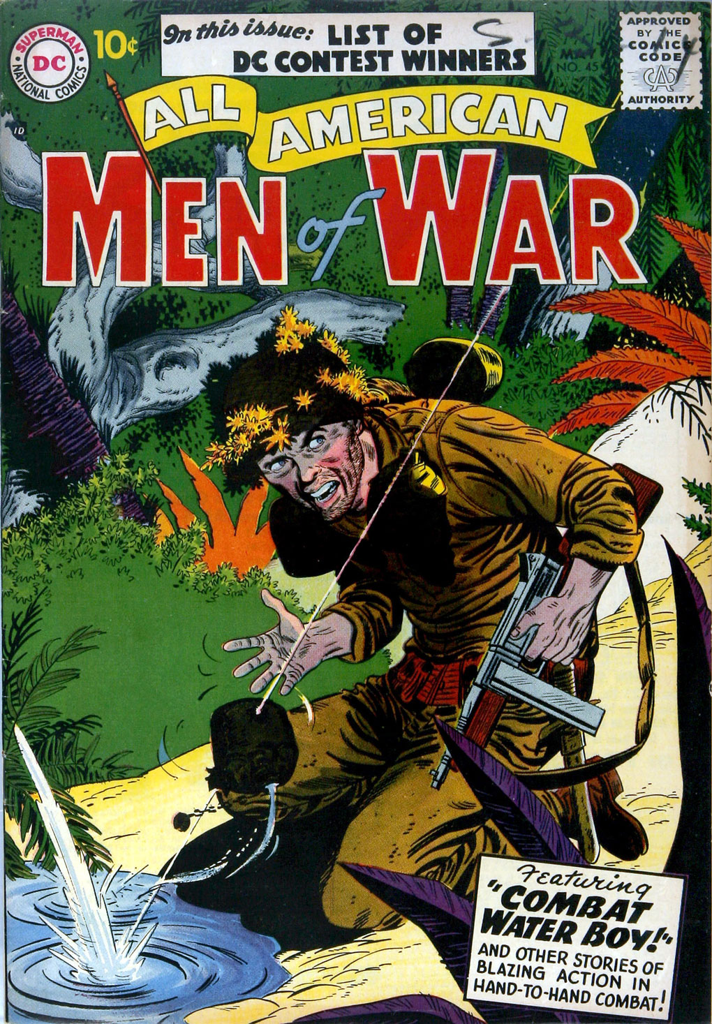 Read online All-American Men of War comic -  Issue #45 - 1