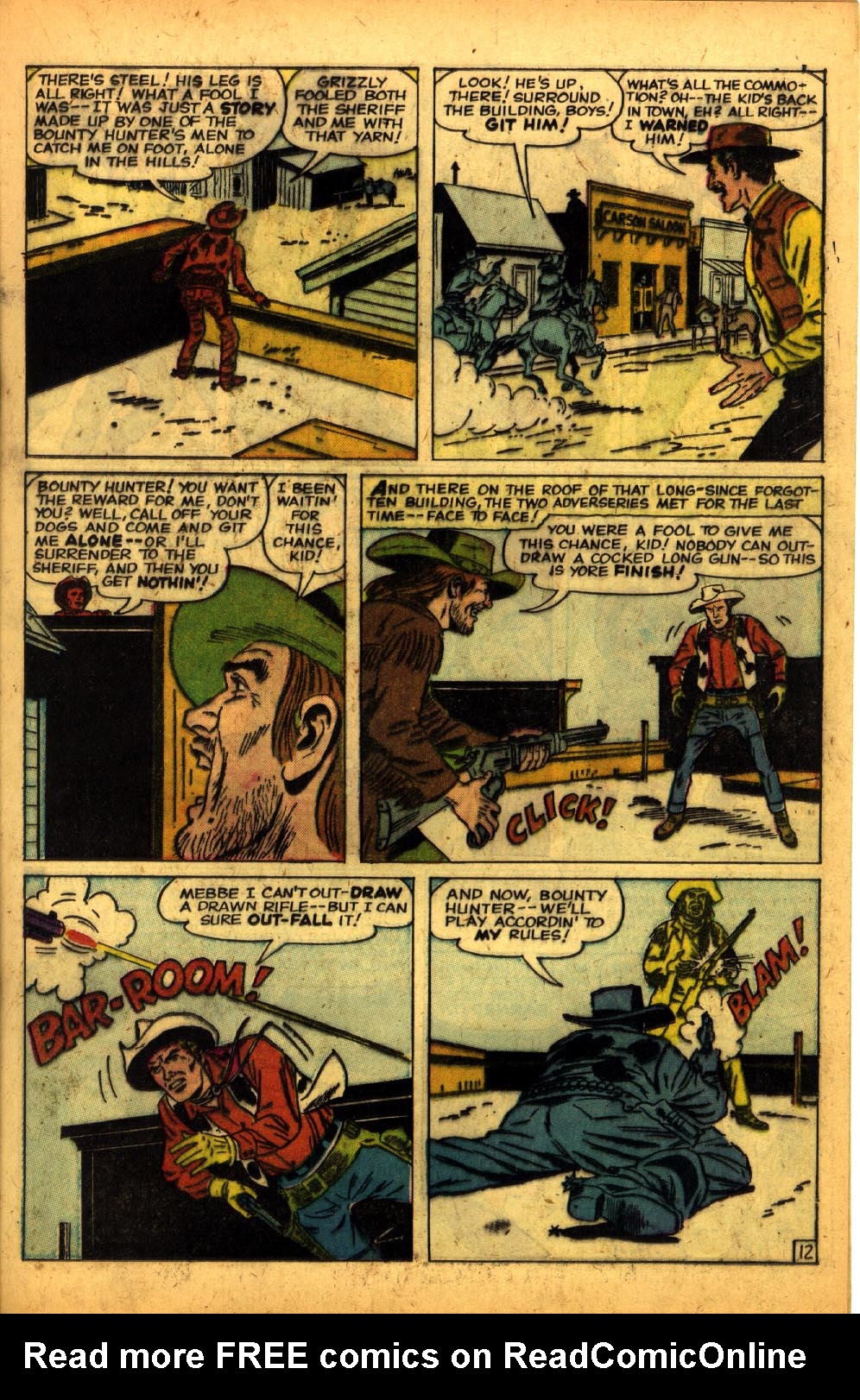 Read online Kid Colt Outlaw comic -  Issue #94 - 17