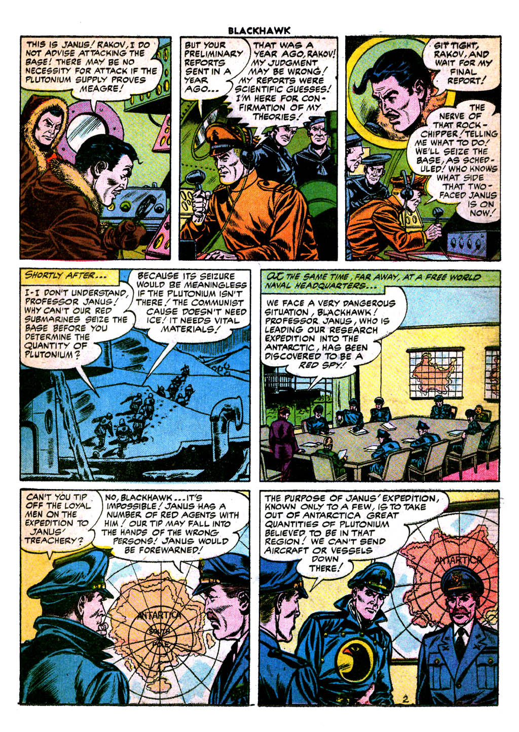 Read online Blackhawk (1957) comic -  Issue #104 - 20