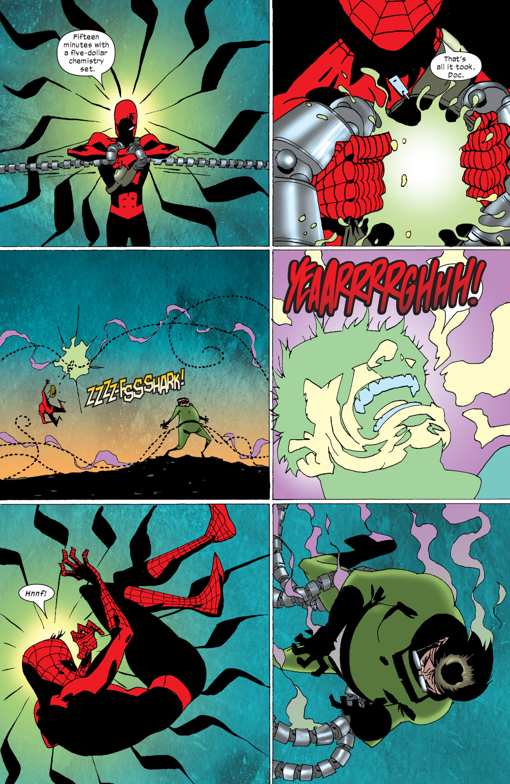 Read online Spider-Man/Doctor Octopus: Year One comic -  Issue #5 - 19