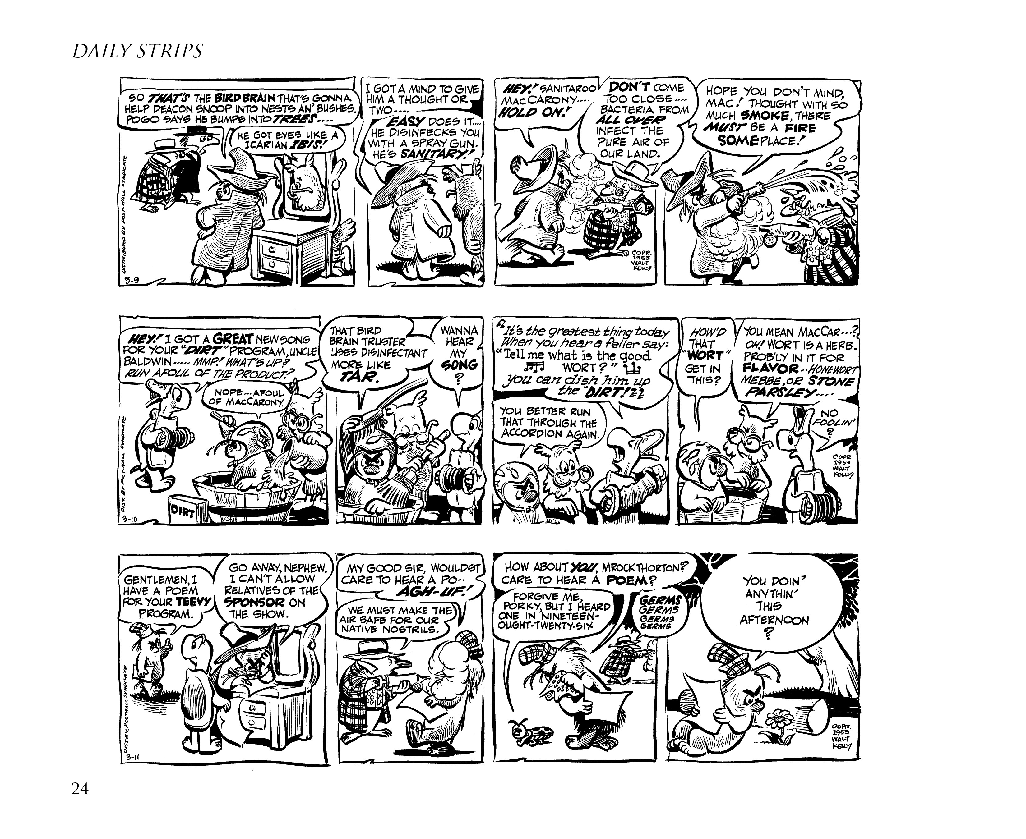 Read online Pogo by Walt Kelly: The Complete Syndicated Comic Strips comic -  Issue # TPB 3 (Part 1) - 36