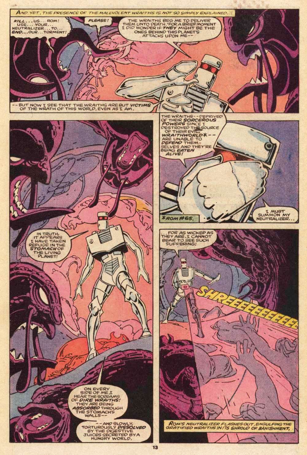 Read online ROM (1979) comic -  Issue #69 - 14