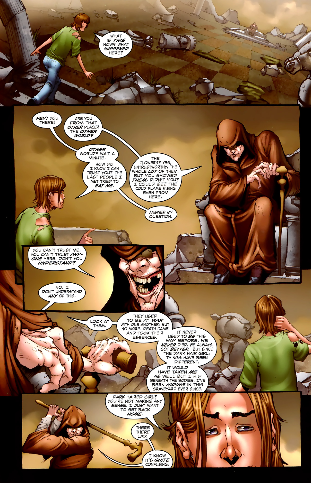 Read online Grimm Fairy Tales: Beyond Wonderland comic -  Issue #4 - 16
