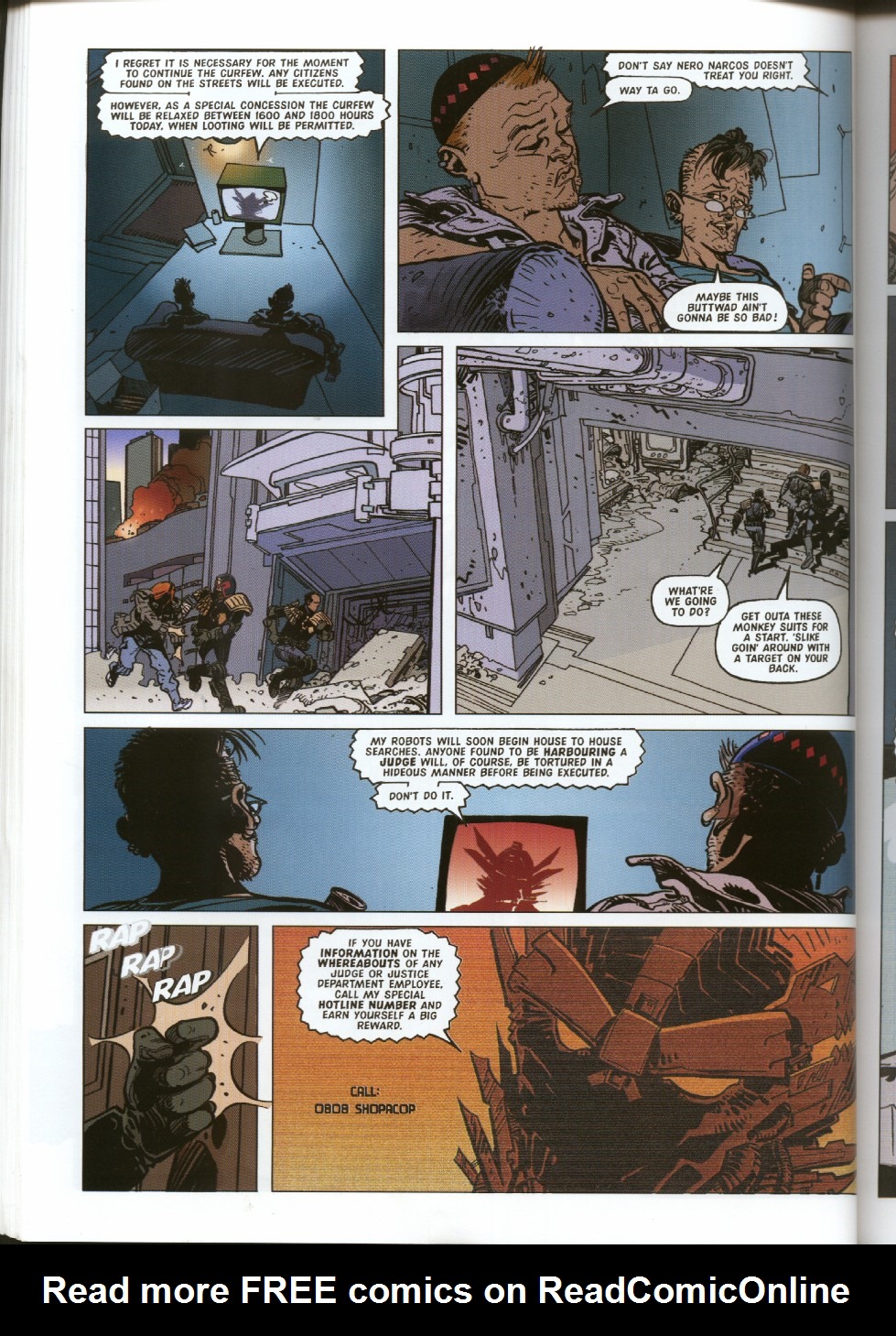 Read online Judge Dredd [Collections - Hamlyn | Mandarin] comic -  Issue # TPB Doomsday For Mega-City One - 76
