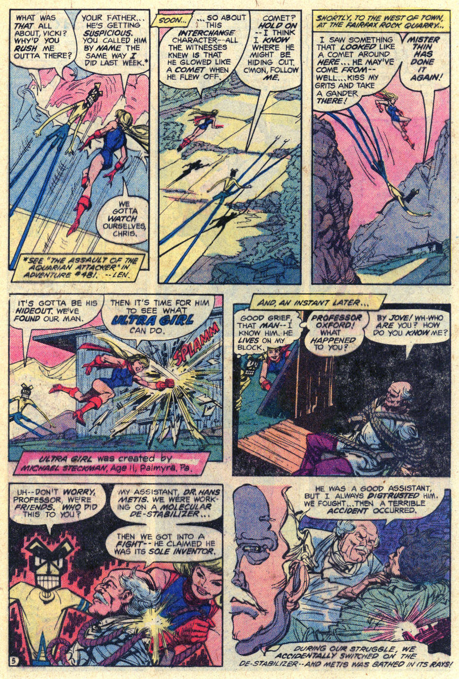 Read online Adventure Comics (1938) comic -  Issue #482 - 6