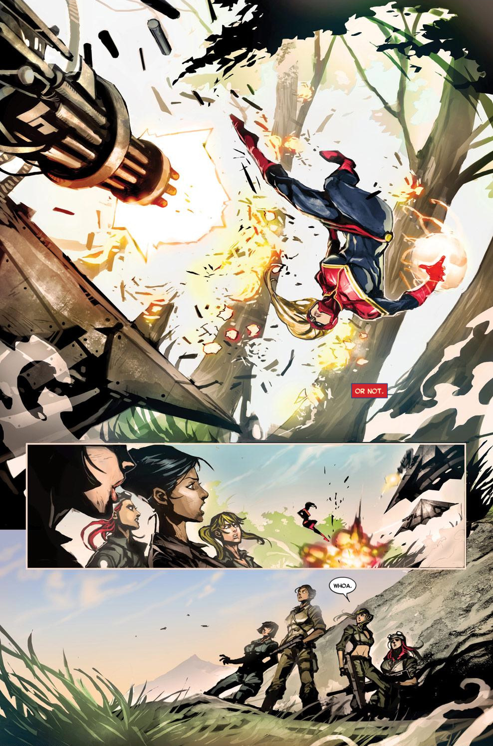 Read online Captain Marvel (2012) comic -  Issue #3 - 4