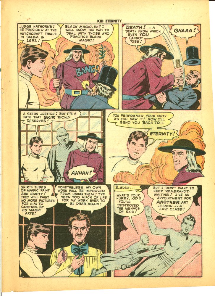 Read online Kid Eternity (1946) comic -  Issue #9 - 49