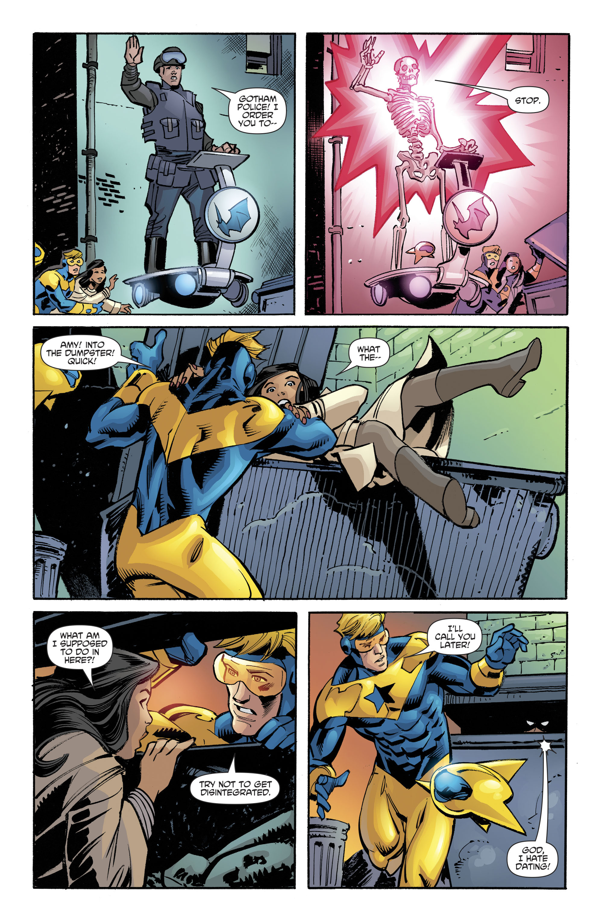 Read online Booster Gold/The Flinstones Special comic -  Issue # Full - 8