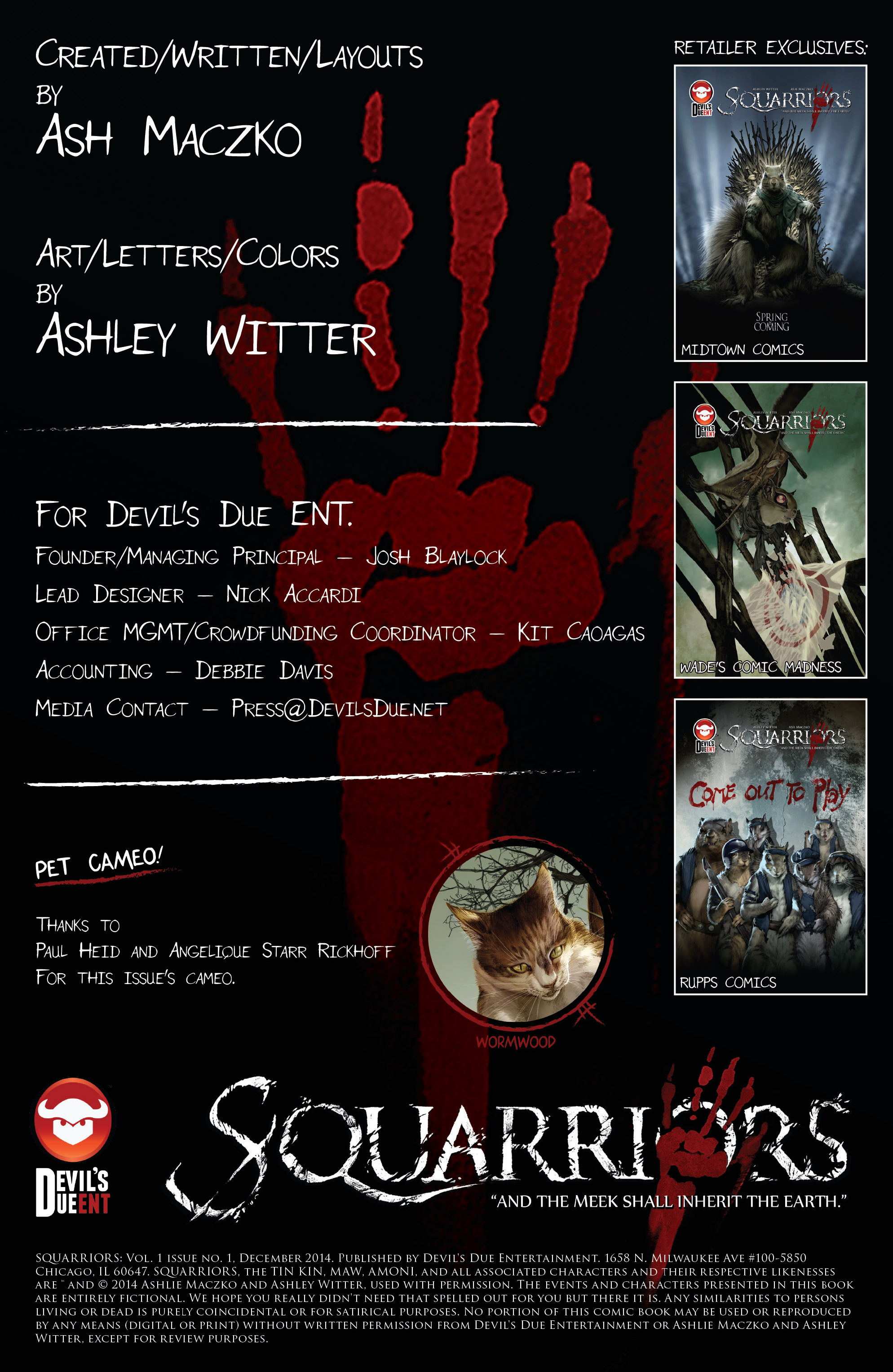 Read online Squarriors (2014) comic -  Issue #1 - 2