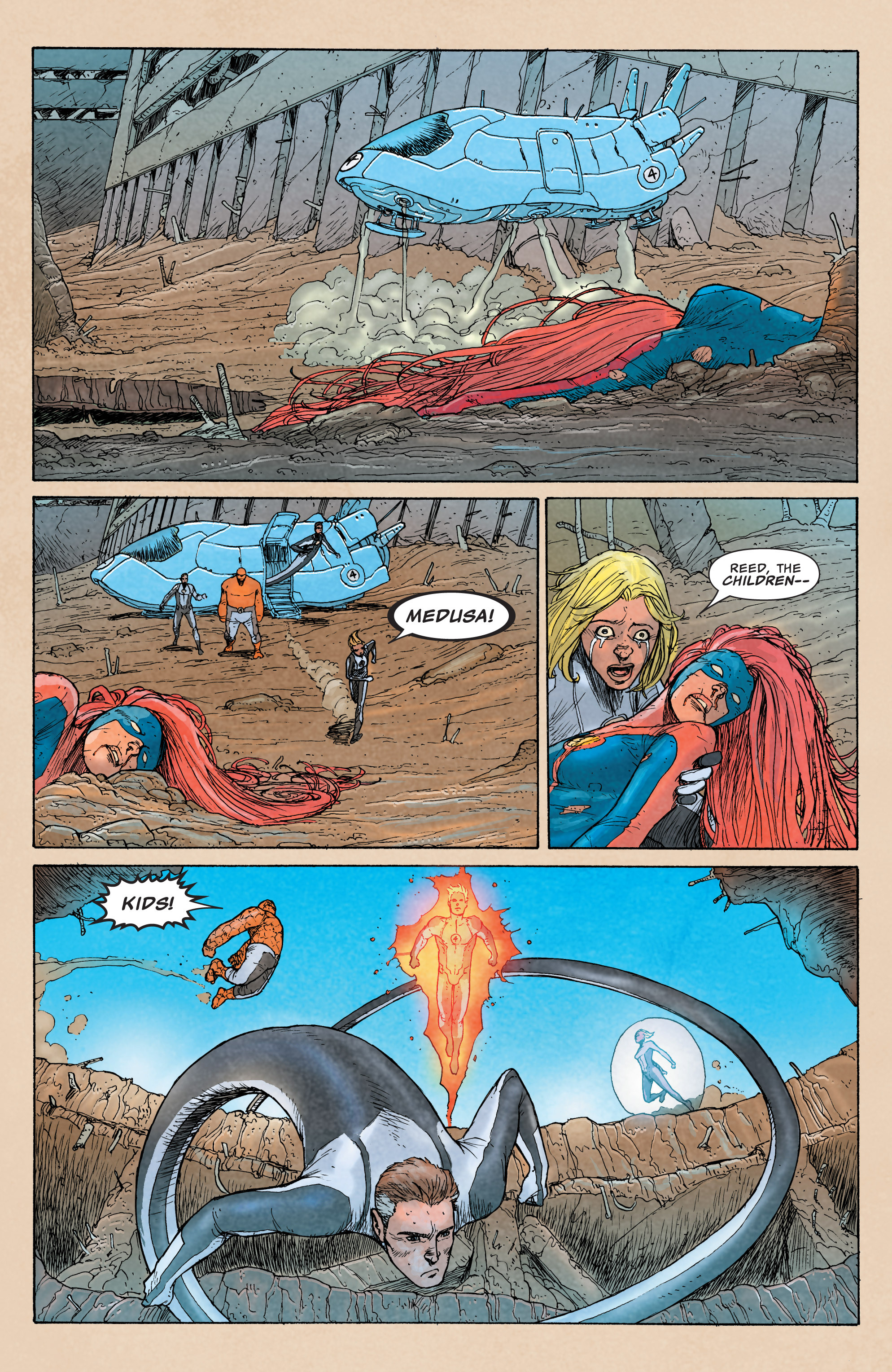 Read online Fantastic Four (2013) comic -  Issue #5AU - 7