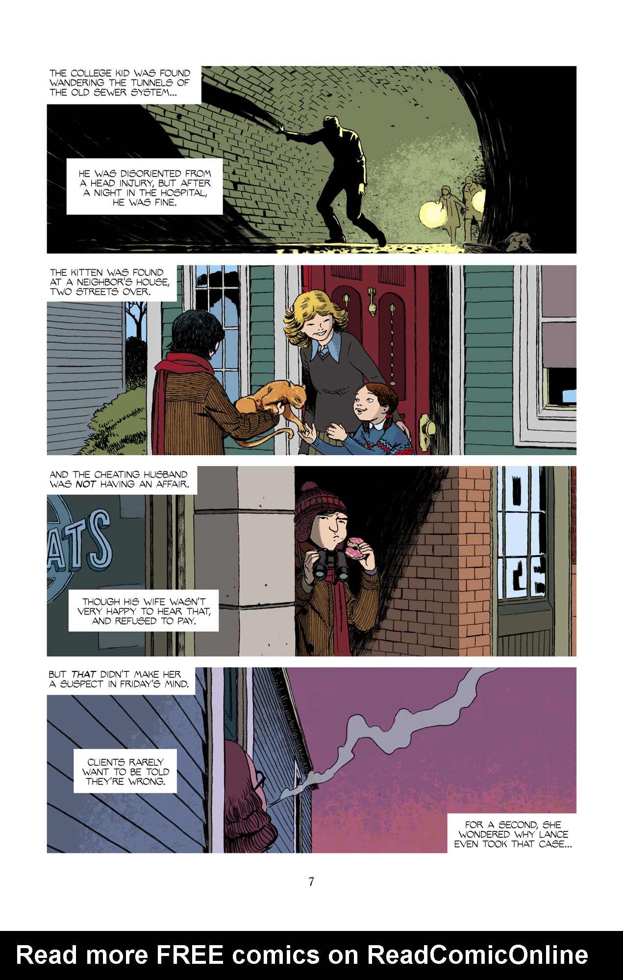 Read online Friday comic -  Issue #5 - 7