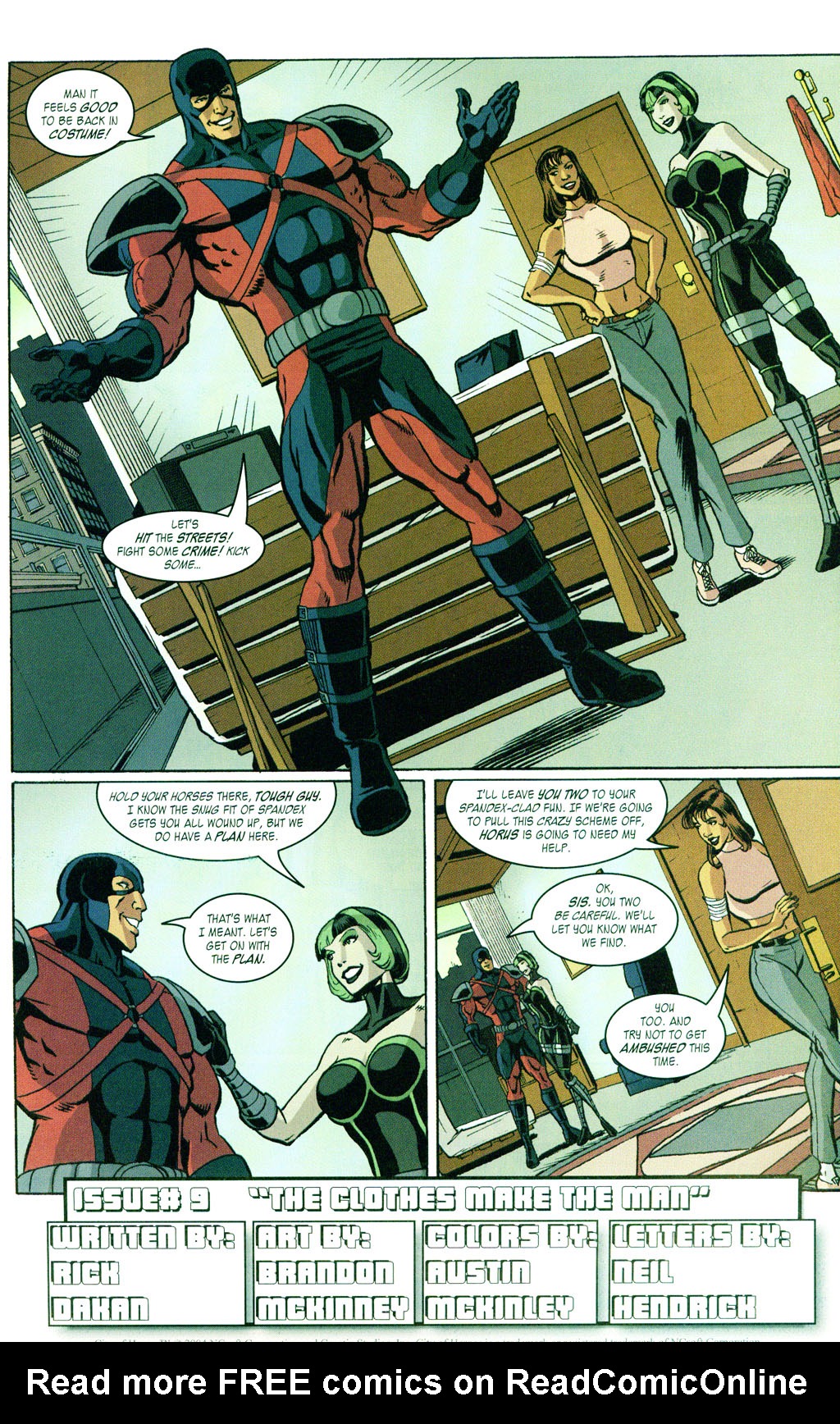 Read online City of Heroes (2004) comic -  Issue #9 - 2