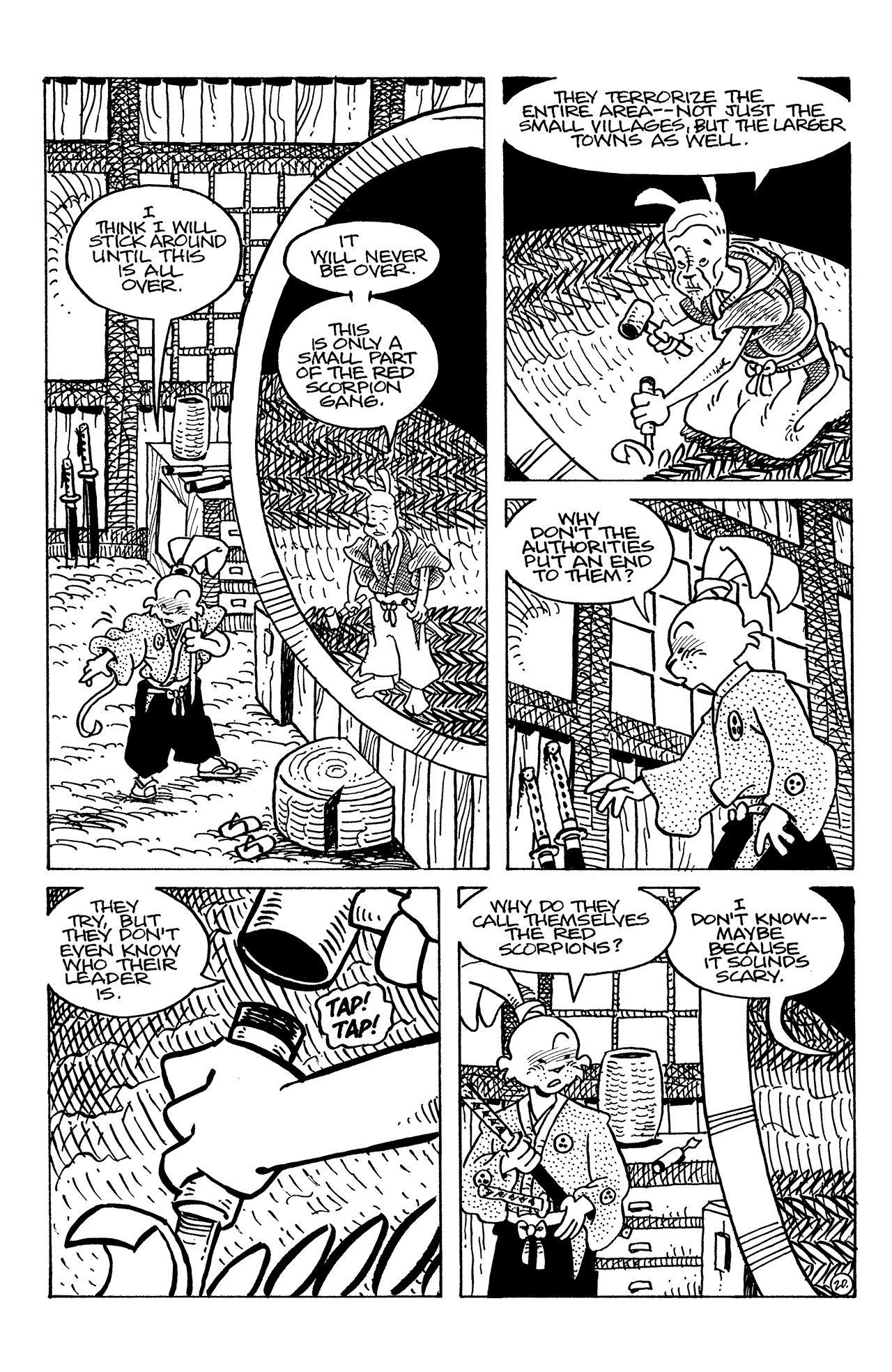 Read online Usagi Yojimbo (1996) comic -  Issue #132 - 22
