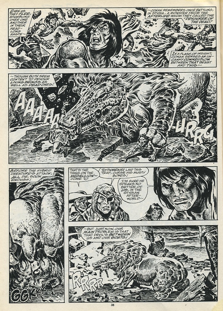 Read online The Savage Sword Of Conan comic -  Issue #196 - 40