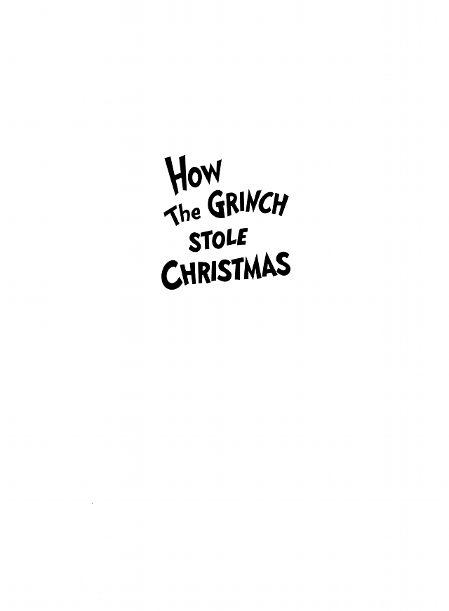 Read online How the Grinch Stole Christmas! comic -  Issue # Full - 3