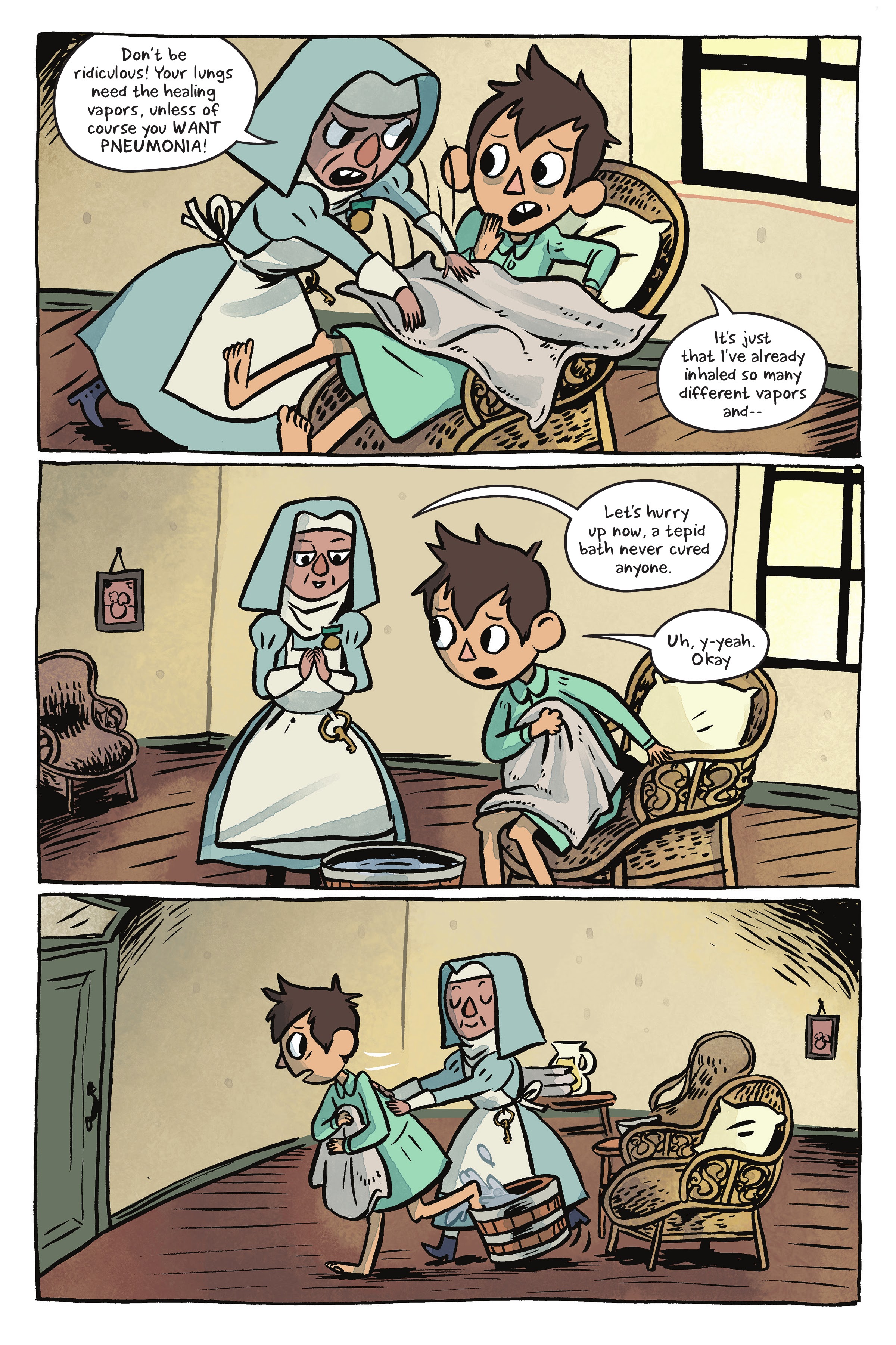 Read online Over the Garden Wall: Benevolent Sisters of Charity comic -  Issue # TPB - 86