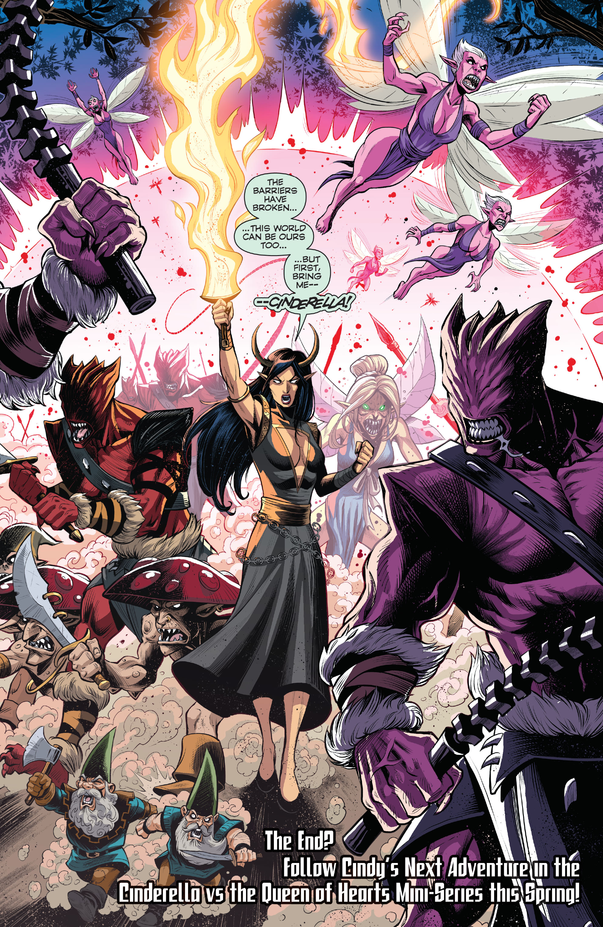 Read online Grimm Universe Presents Quarterly: Cinderella Fairy World Massacre comic -  Issue # Full - 72