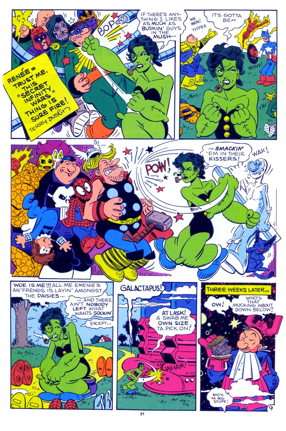 Read online The Sensational She-Hulk comic -  Issue #50 - 18