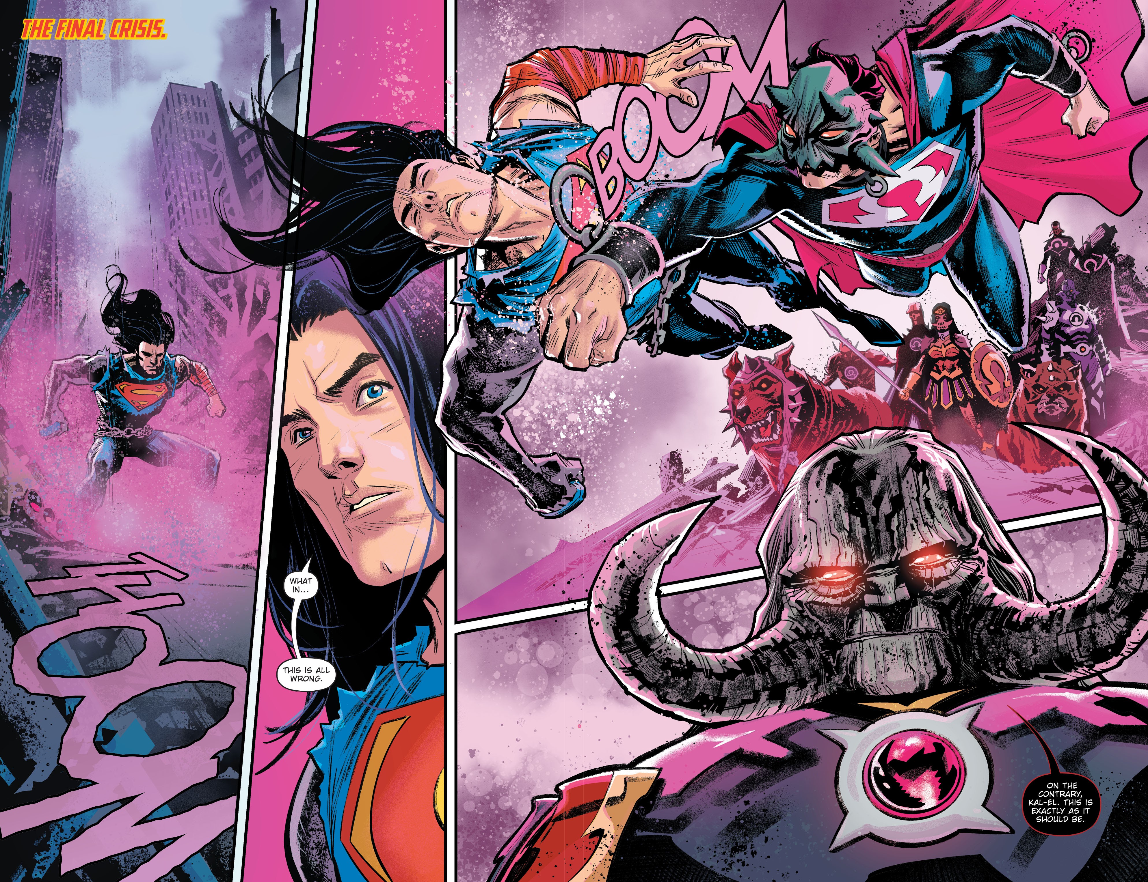 Read online Dark Nights: Death Metal comic -  Issue # _Trinity Crisis - 32