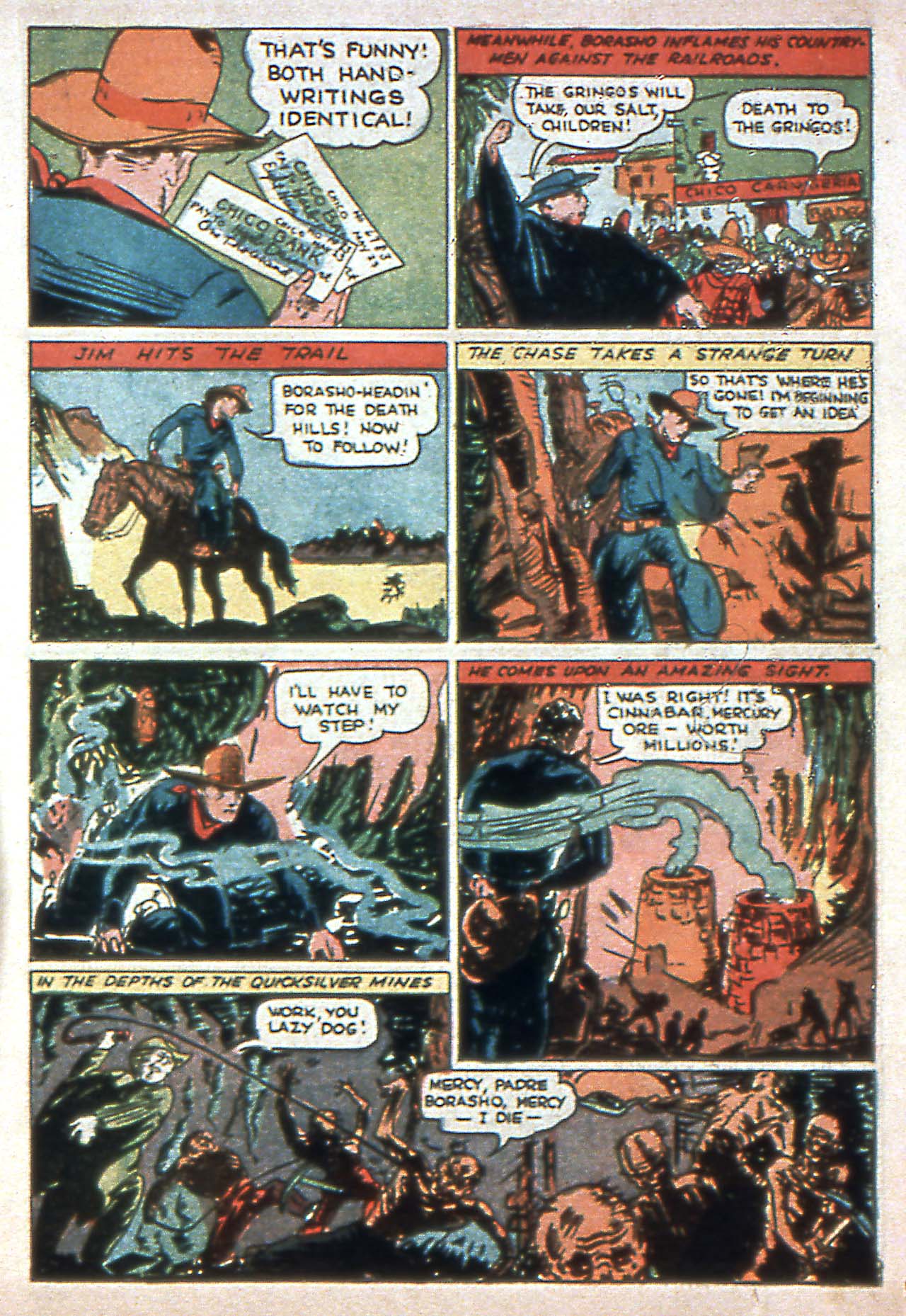 Read online Exciting Comics comic -  Issue #1 - 37