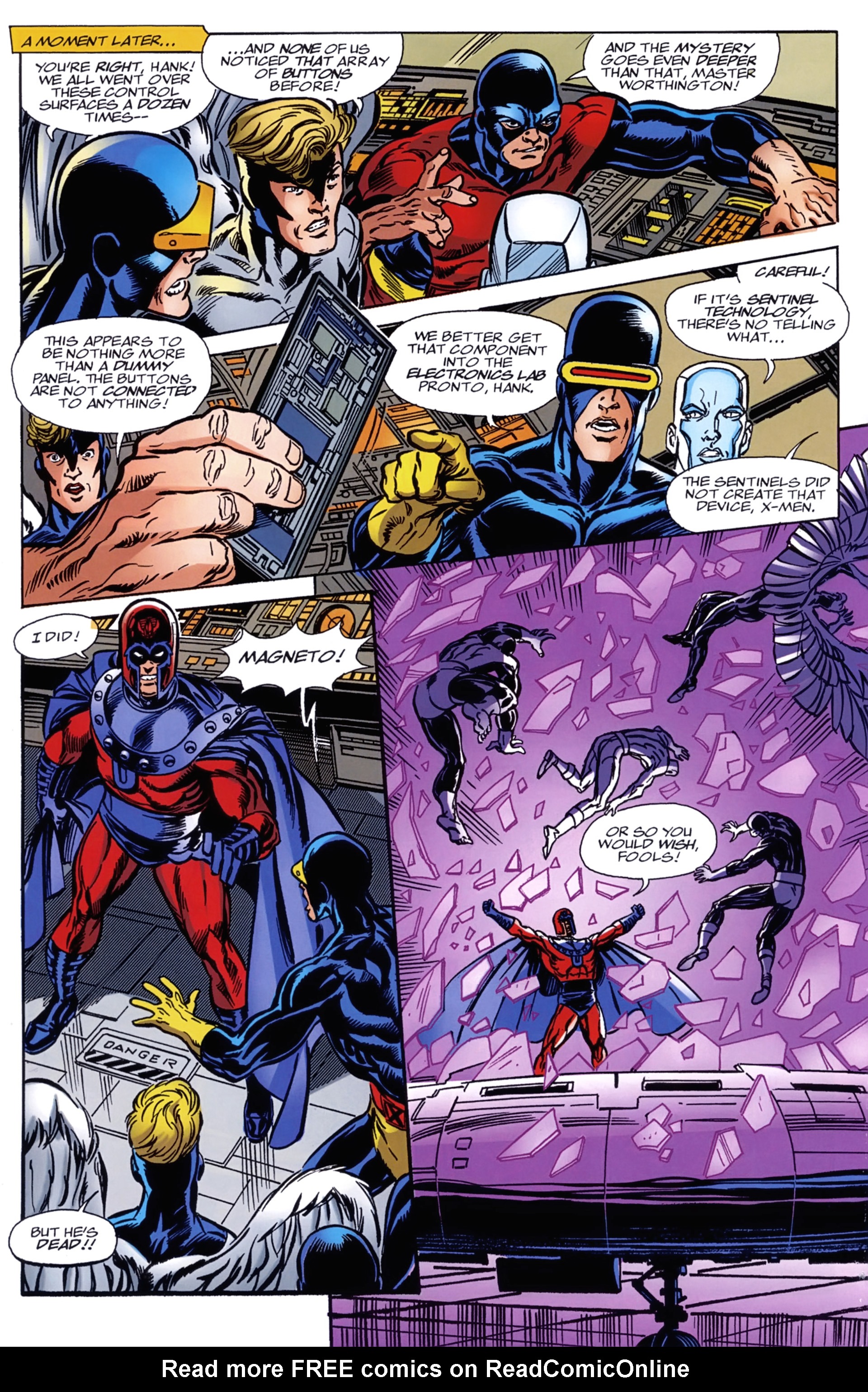 Read online X-Men: Hidden Years comic -  Issue #1 - 4
