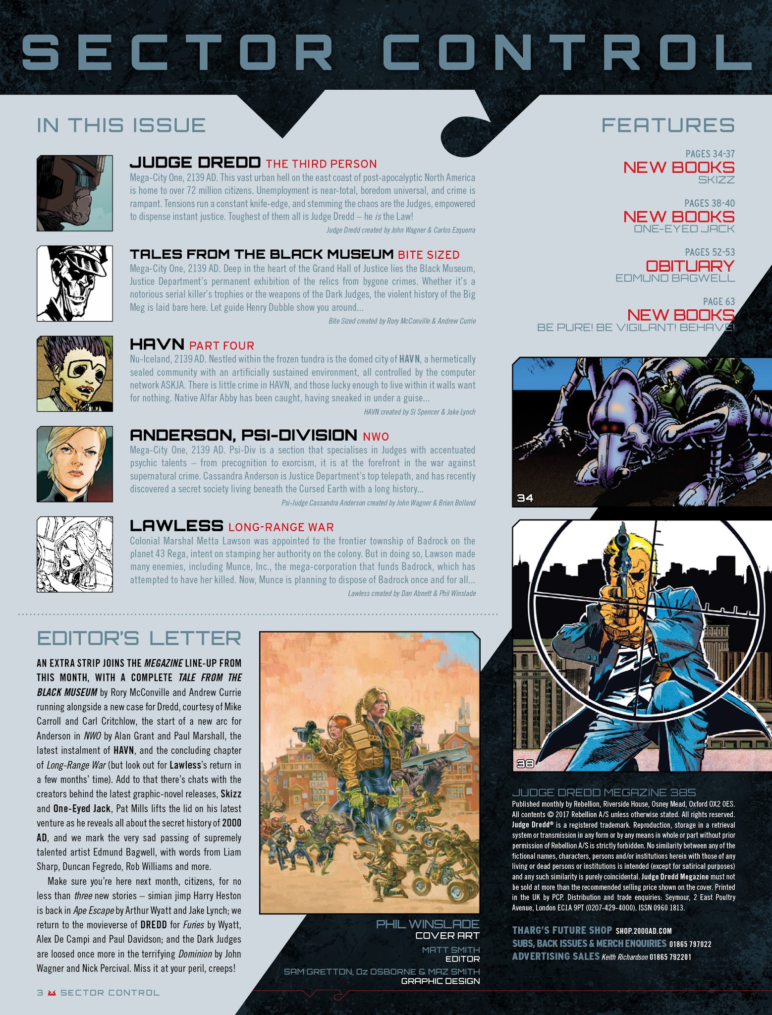 Read online Judge Dredd Megazine (Vol. 5) comic -  Issue #385 - 3