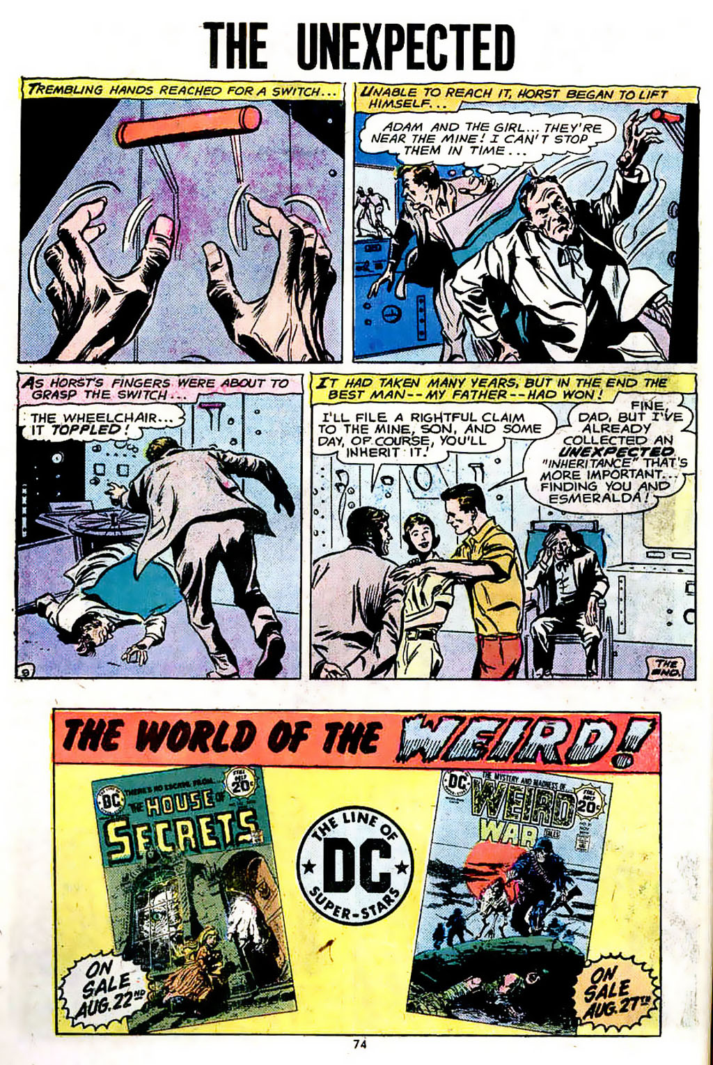 Read online Tales of the Unexpected comic -  Issue #160 - 74