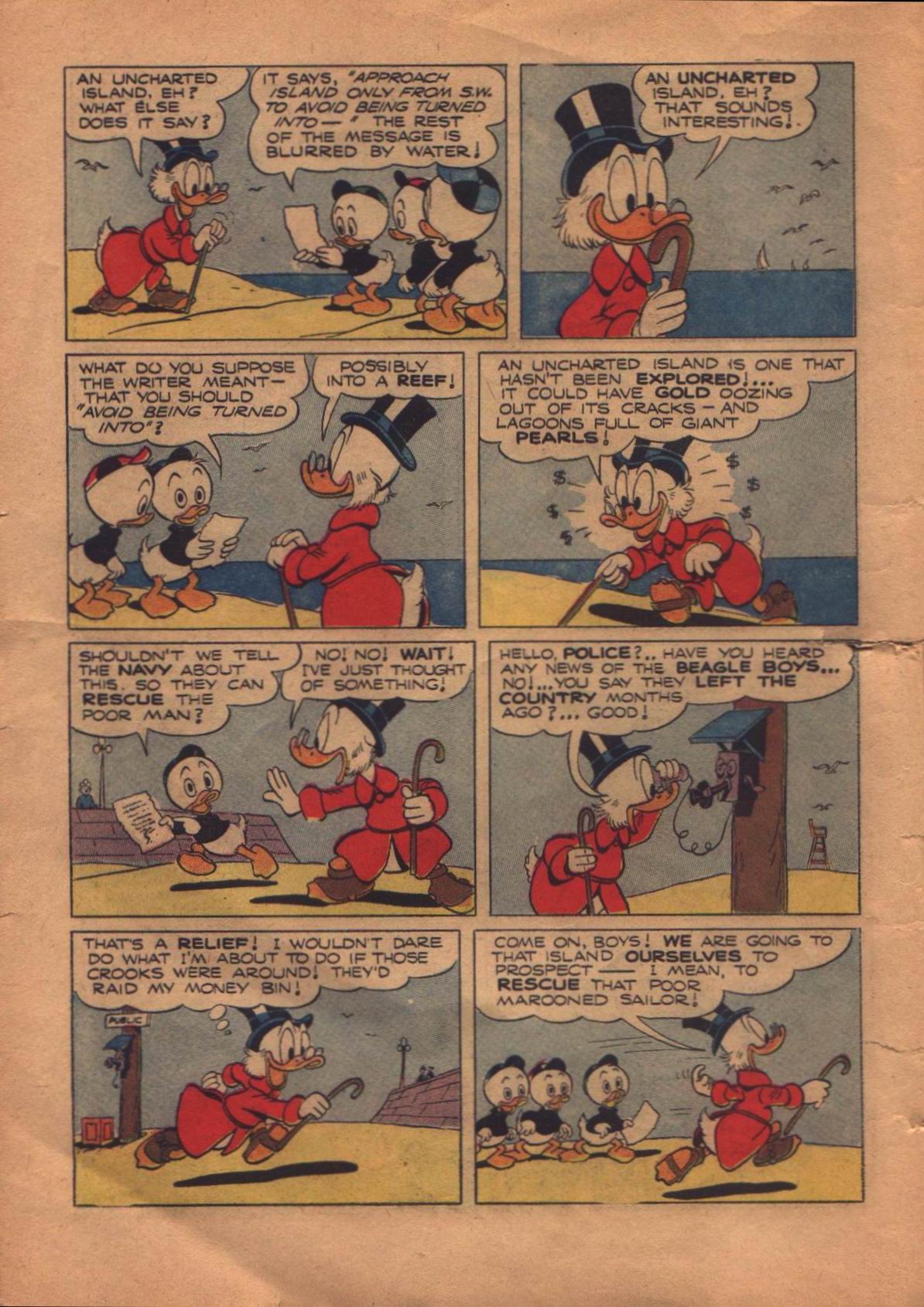Read online Uncle Scrooge (1953) comic -  Issue #8 - 6