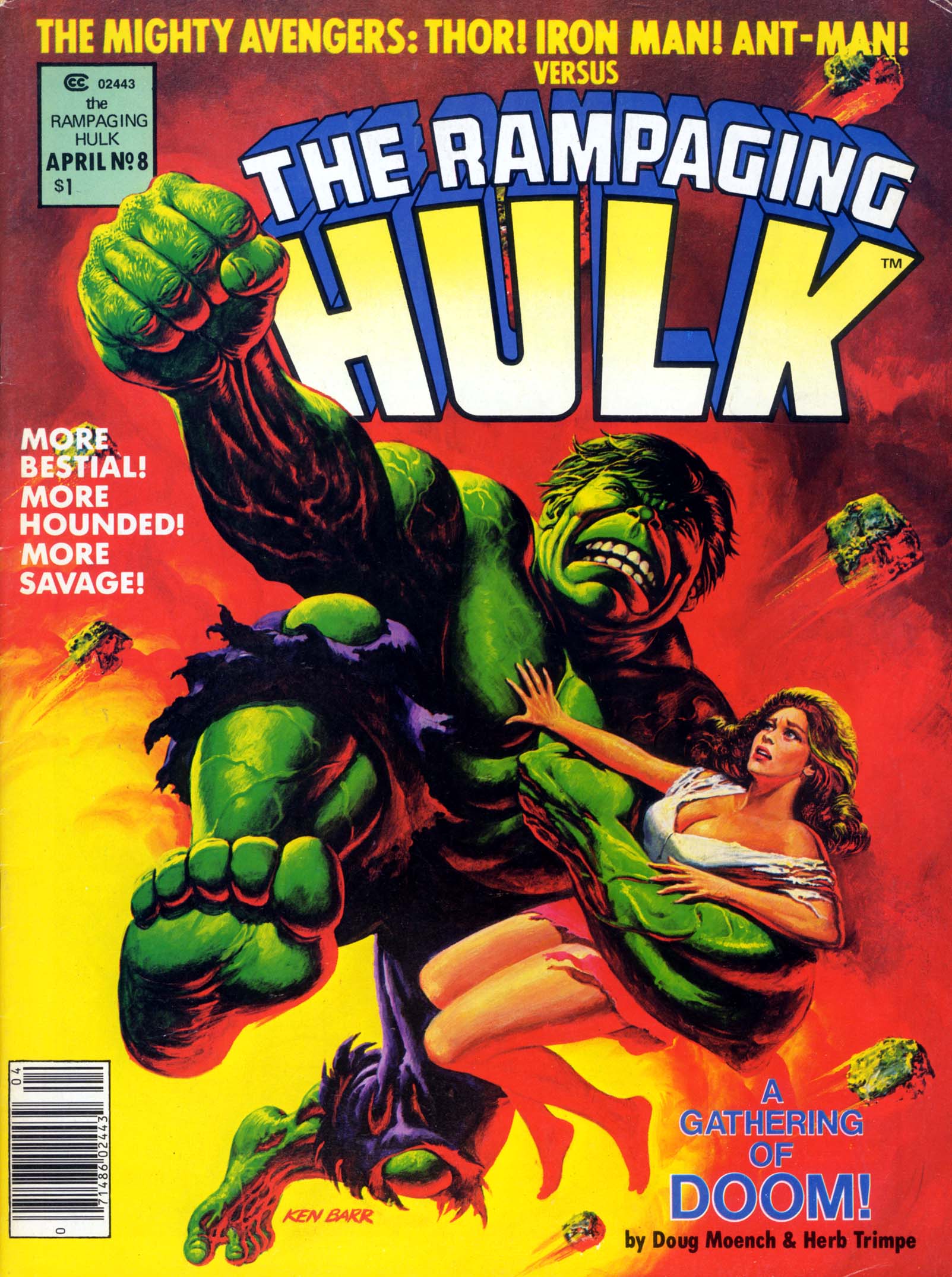 Read online The Rampaging Hulk comic -  Issue #8 - 1
