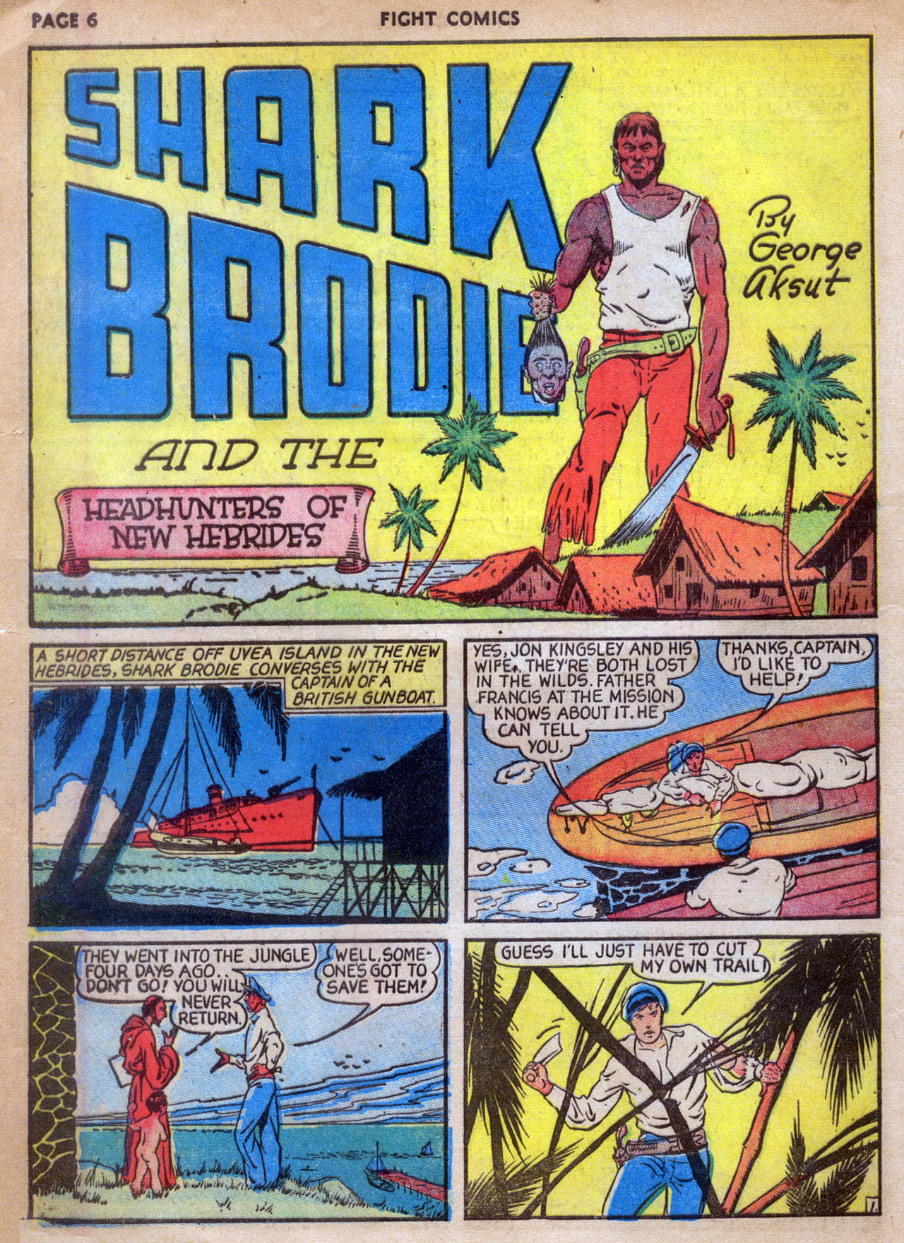 Read online Fight Comics comic -  Issue #8 - 8