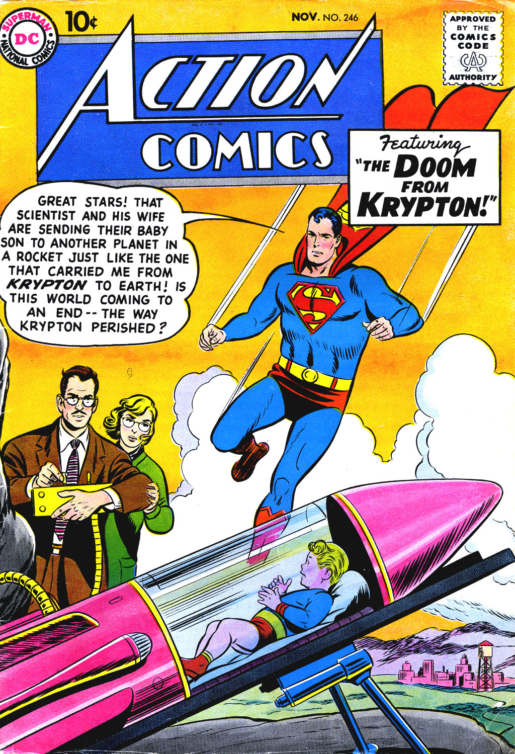 Read online Action Comics (1938) comic -  Issue #246 - 1