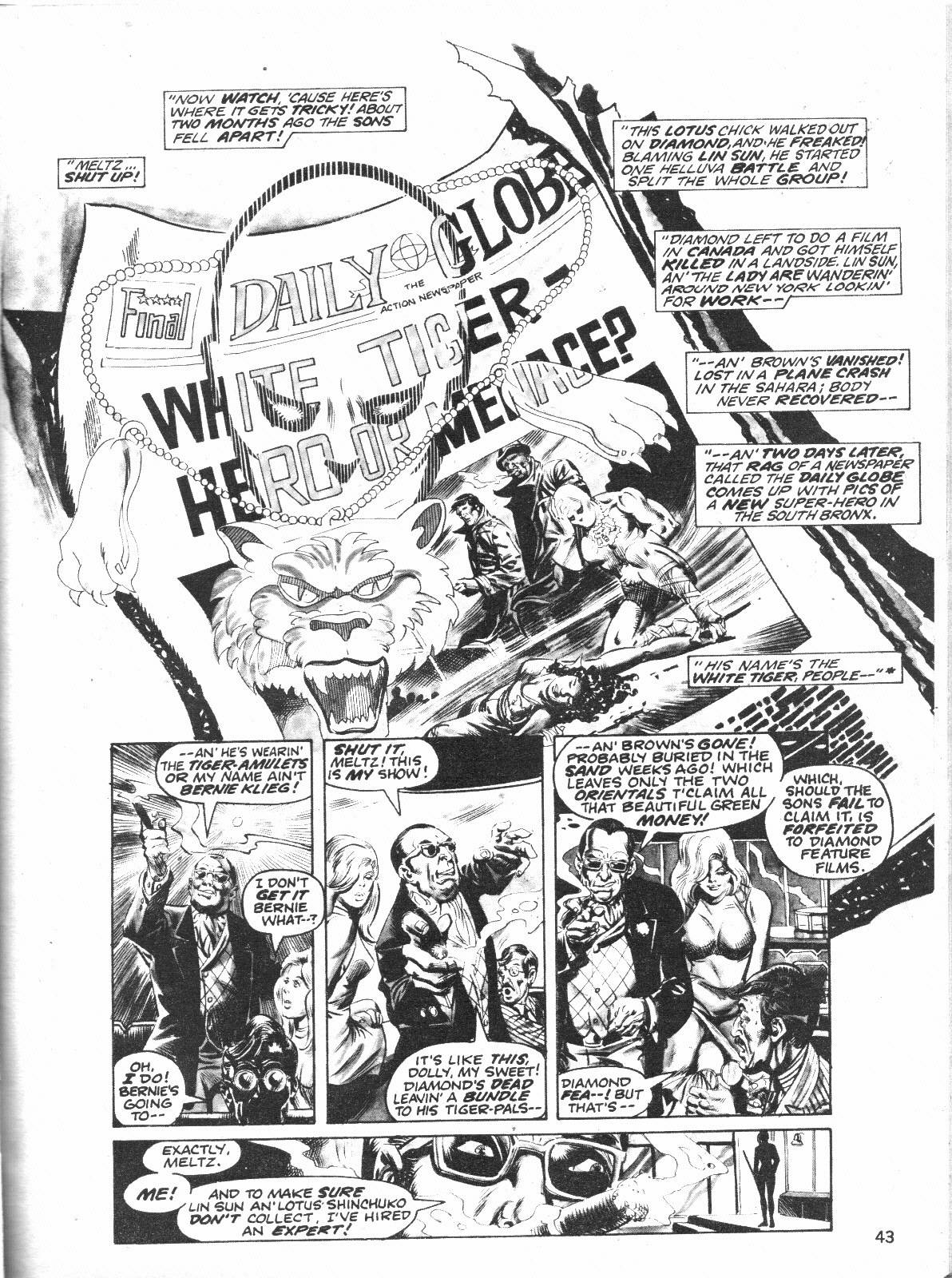 Read online The Deadly Hands of Kung Fu comic -  Issue #32 - 42
