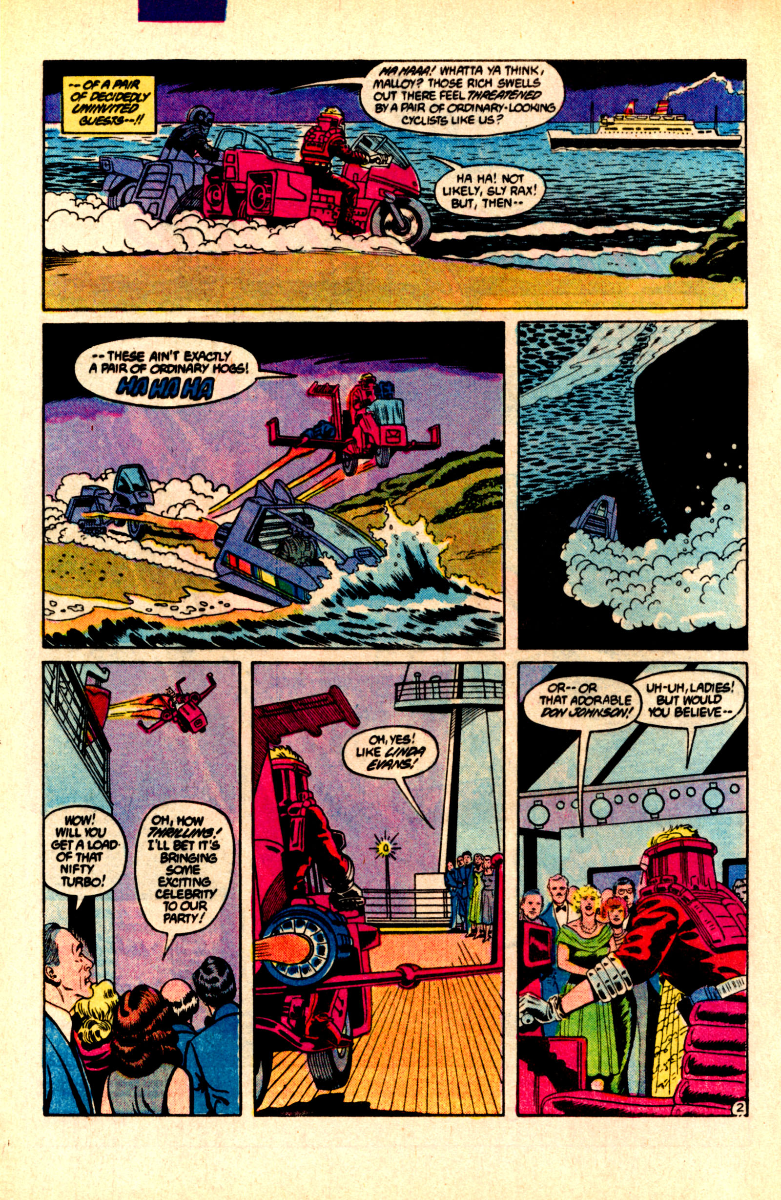 Read online MASK (1987) comic -  Issue #2 - 4