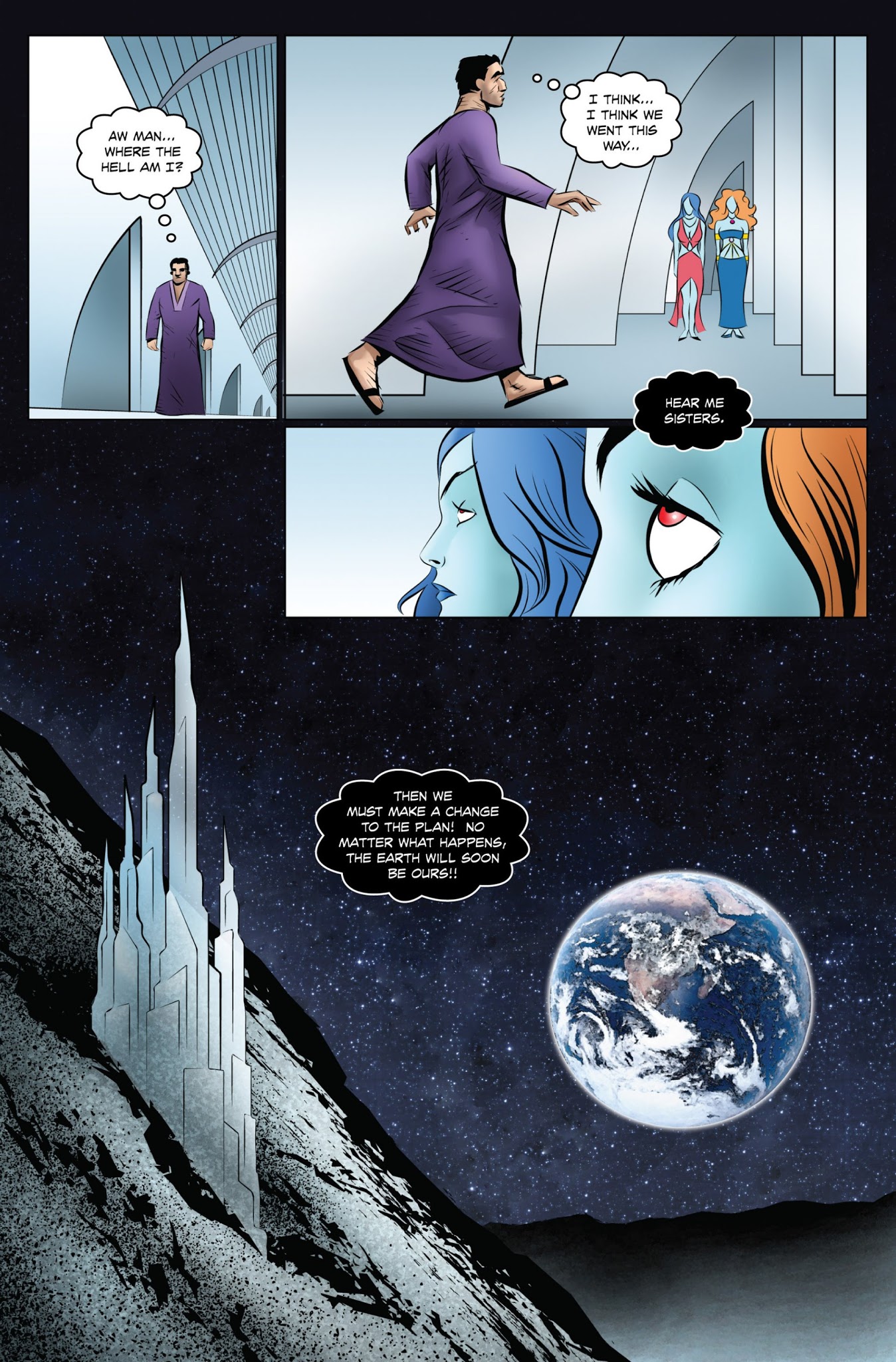 Read online Space Women Beyond the Stratosphere comic -  Issue # TPB - 57