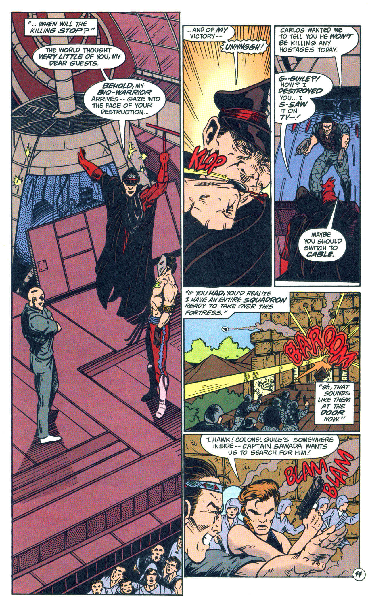 Read online Street Fighter: The Battle For Shadaloo comic -  Issue # Full - 45