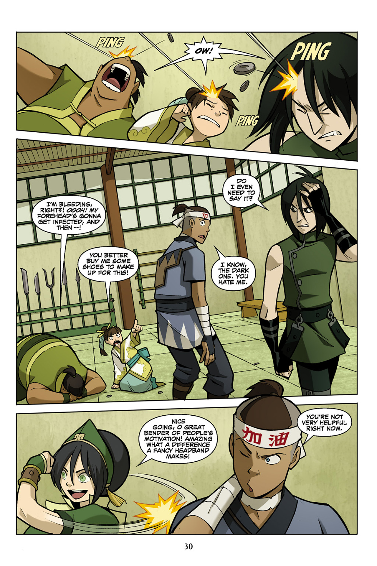Read online Nickelodeon Avatar: The Last Airbender - The Promise comic -  Issue # Part 2 - 31