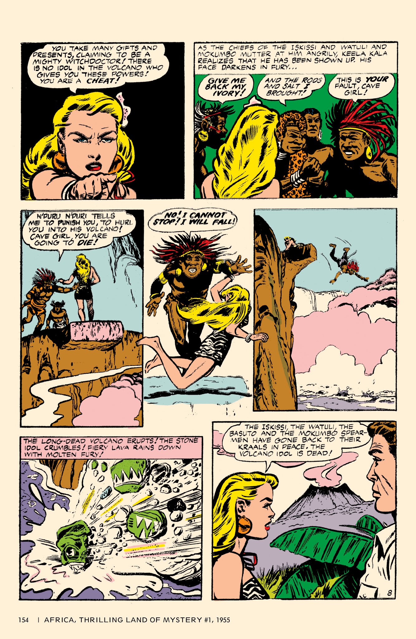 Read online Bob Powell's Complete Cave Girl comic -  Issue # TPB (Part 2) - 55