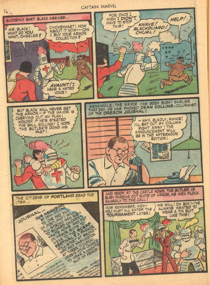 Read online Captain Marvel Adventures comic -  Issue #29 - 12