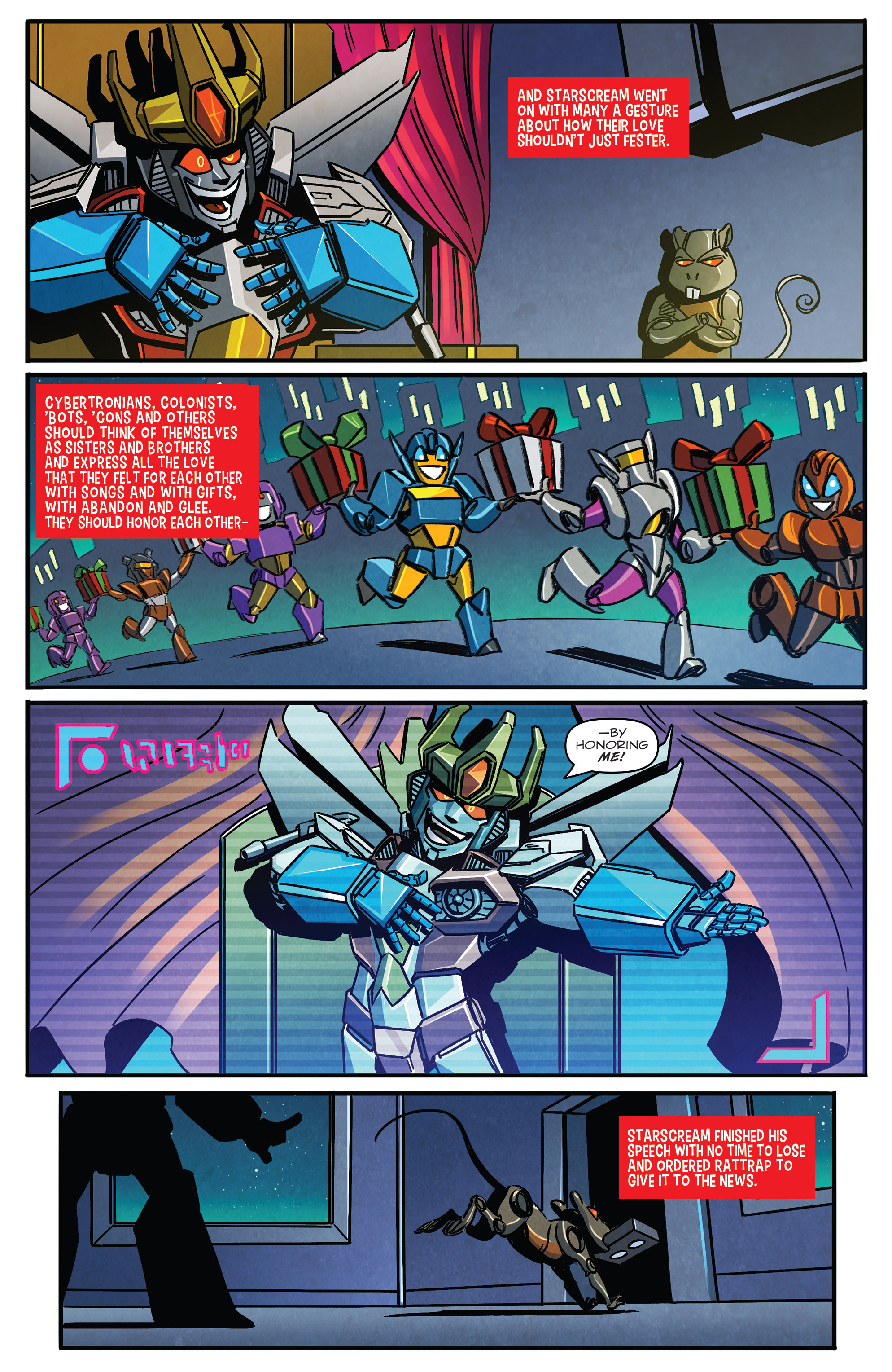 Read online Transformers: Holiday Special comic -  Issue # Full - 6