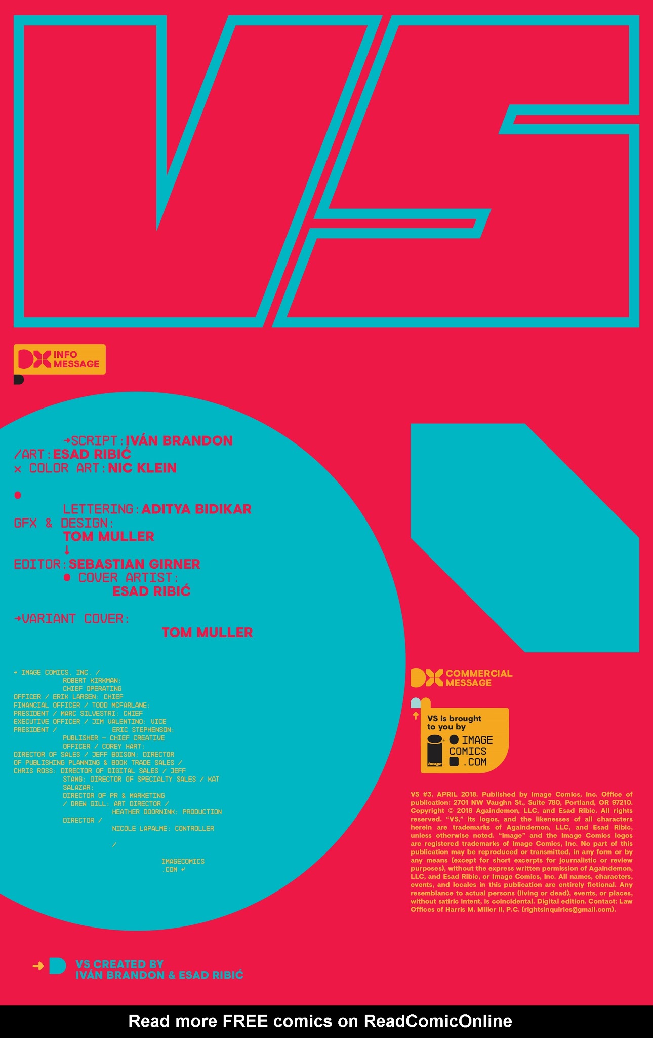 Read online VS comic -  Issue #3 - 2