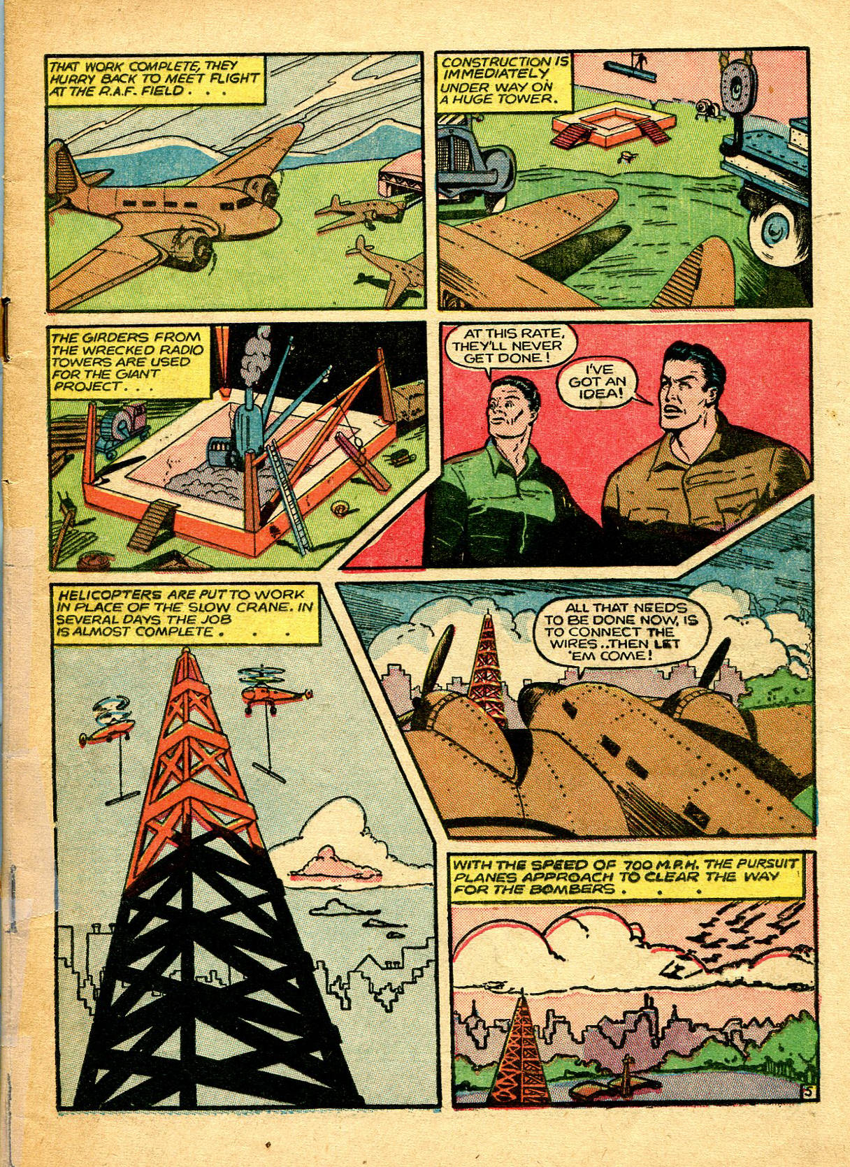 Read online Captain Flight Comics comic -  Issue #8 - 7