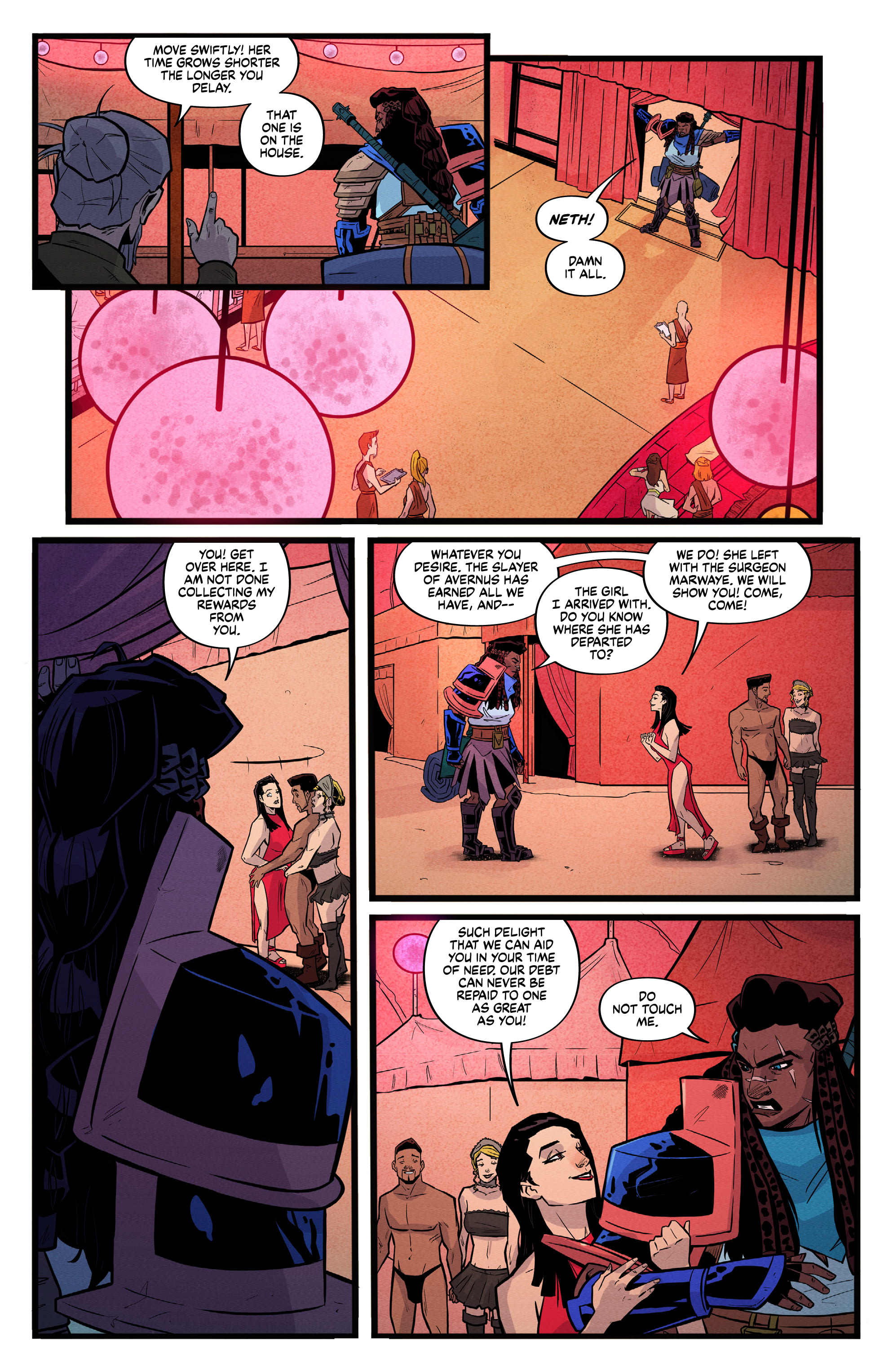 Read online Godfell comic -  Issue #3 - 18