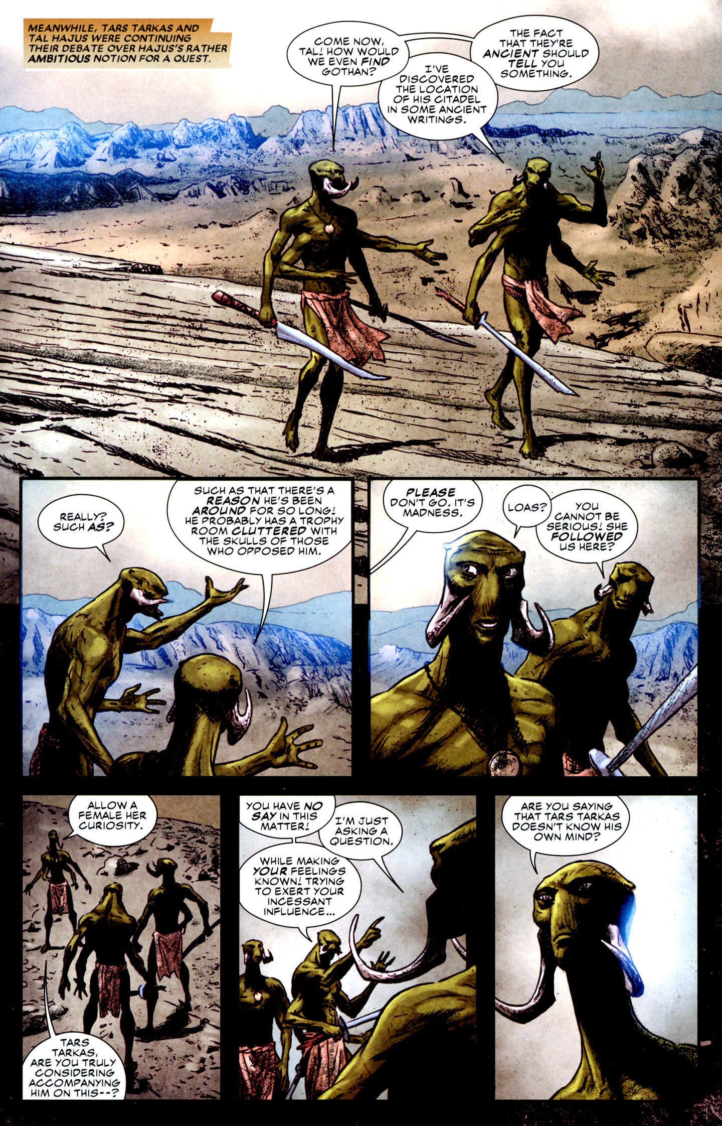 Read online John Carter: The World of Mars comic -  Issue # _TPB - 36