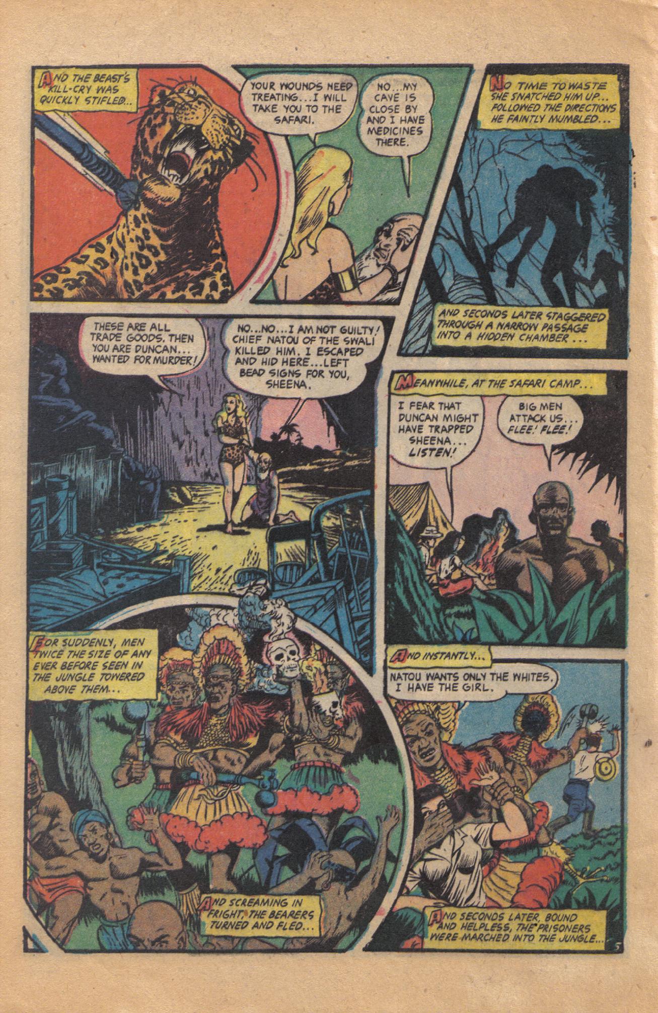 Read online Sheena, Queen of the Jungle (1942) comic -  Issue #18 - 10
