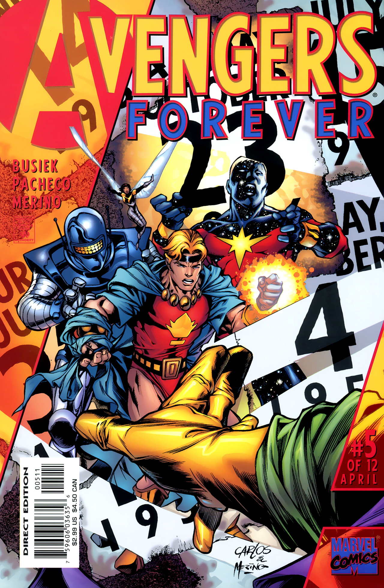 Read online Avengers Forever comic -  Issue #5 - 1