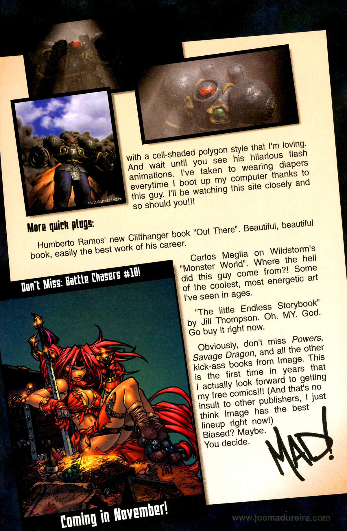 Read online Battle Chasers (1998) comic -  Issue #9 - 35