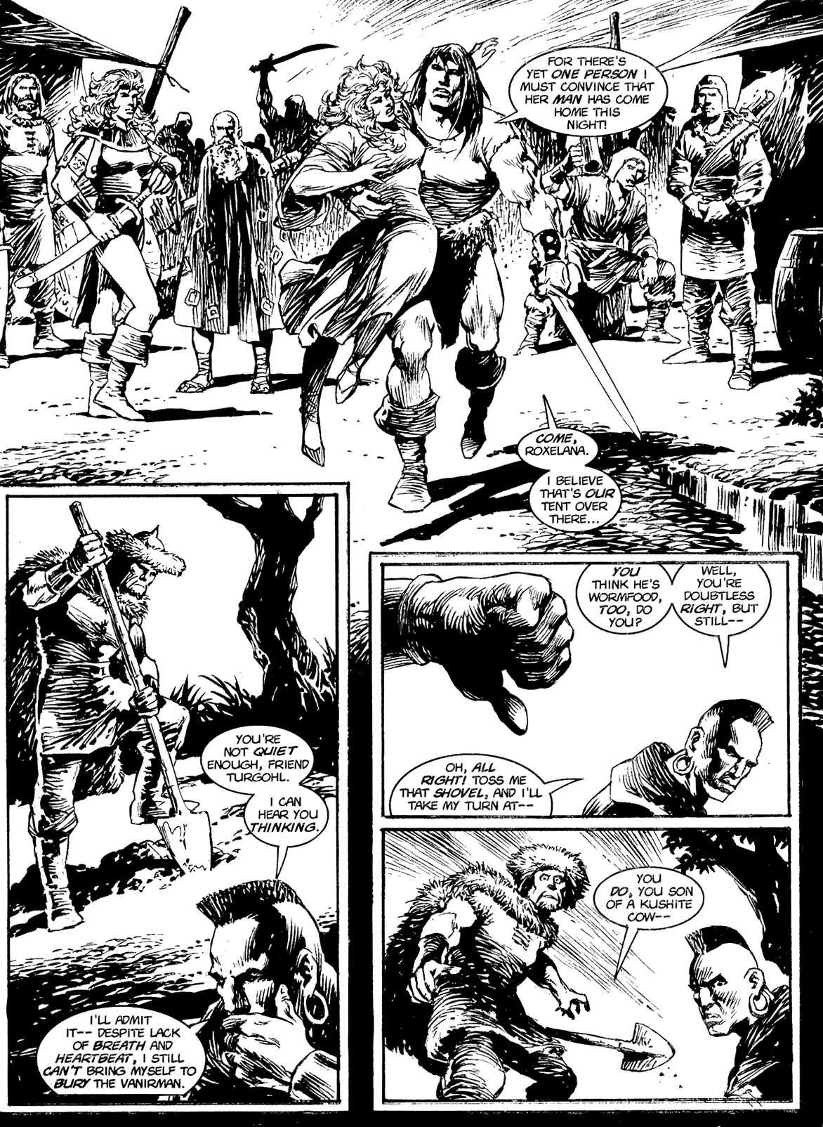 Read online The Savage Sword Of Conan comic -  Issue #231 - 15
