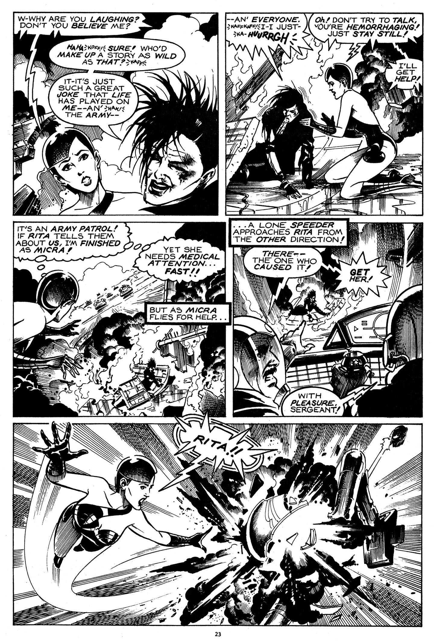 Read online MICRA: Mind Controlled Remote Automaton comic -  Issue #5 - 25